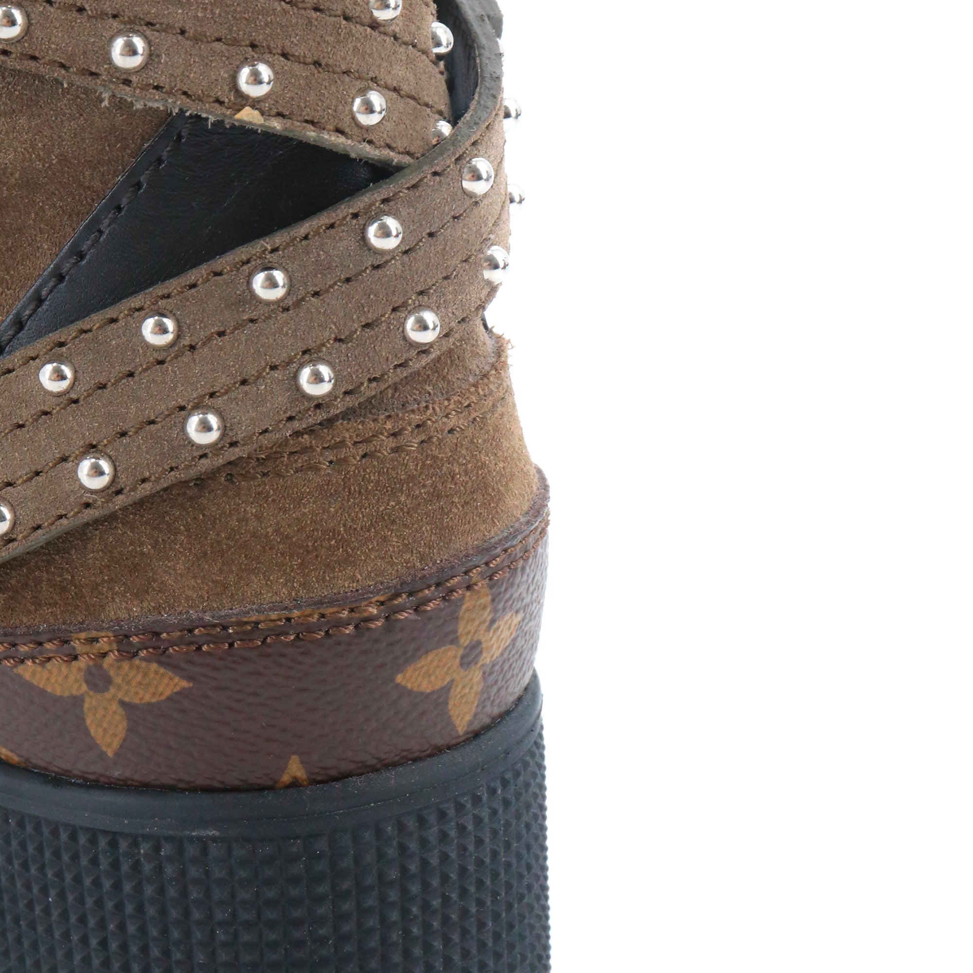 LOUIS VUITTON - Louis Vuitton Fastlane denim sneakers (T43)