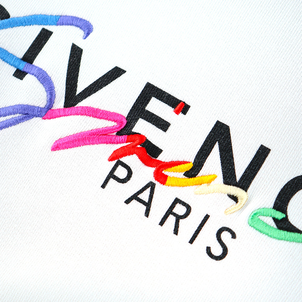 GIVENCHY - Sweatshirt Signature Rainbow Logo (S)