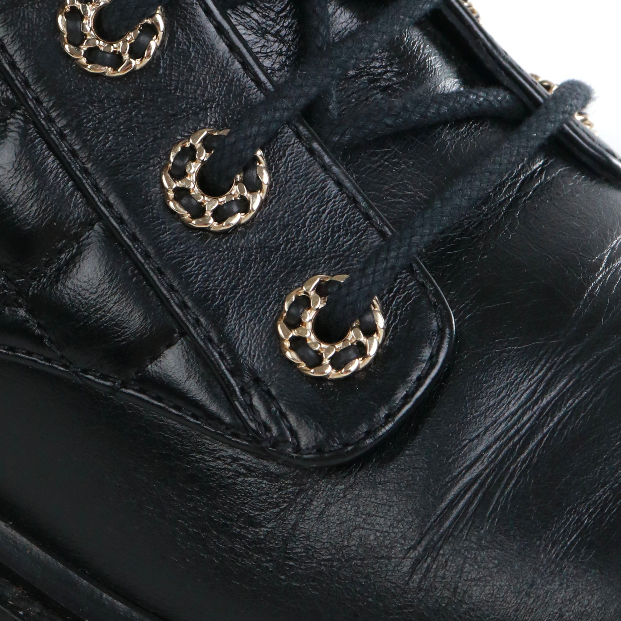 PRADA - Perforated brown suede boots (T38.5)
