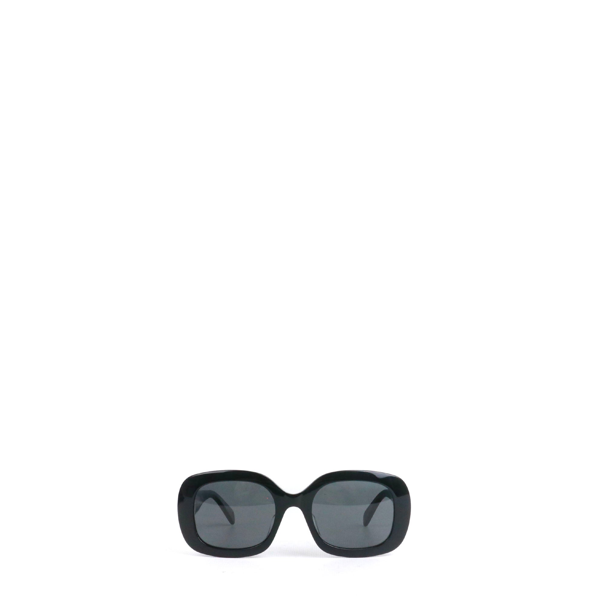CELINE - Lunettes de soleil Triomphe Céline en plastique noir