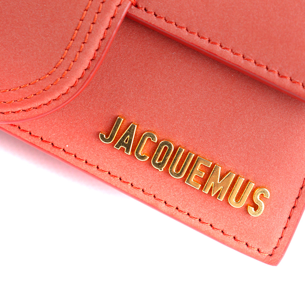 JACQUEMUS - Bambino shoulder bag in terracotta nubuck