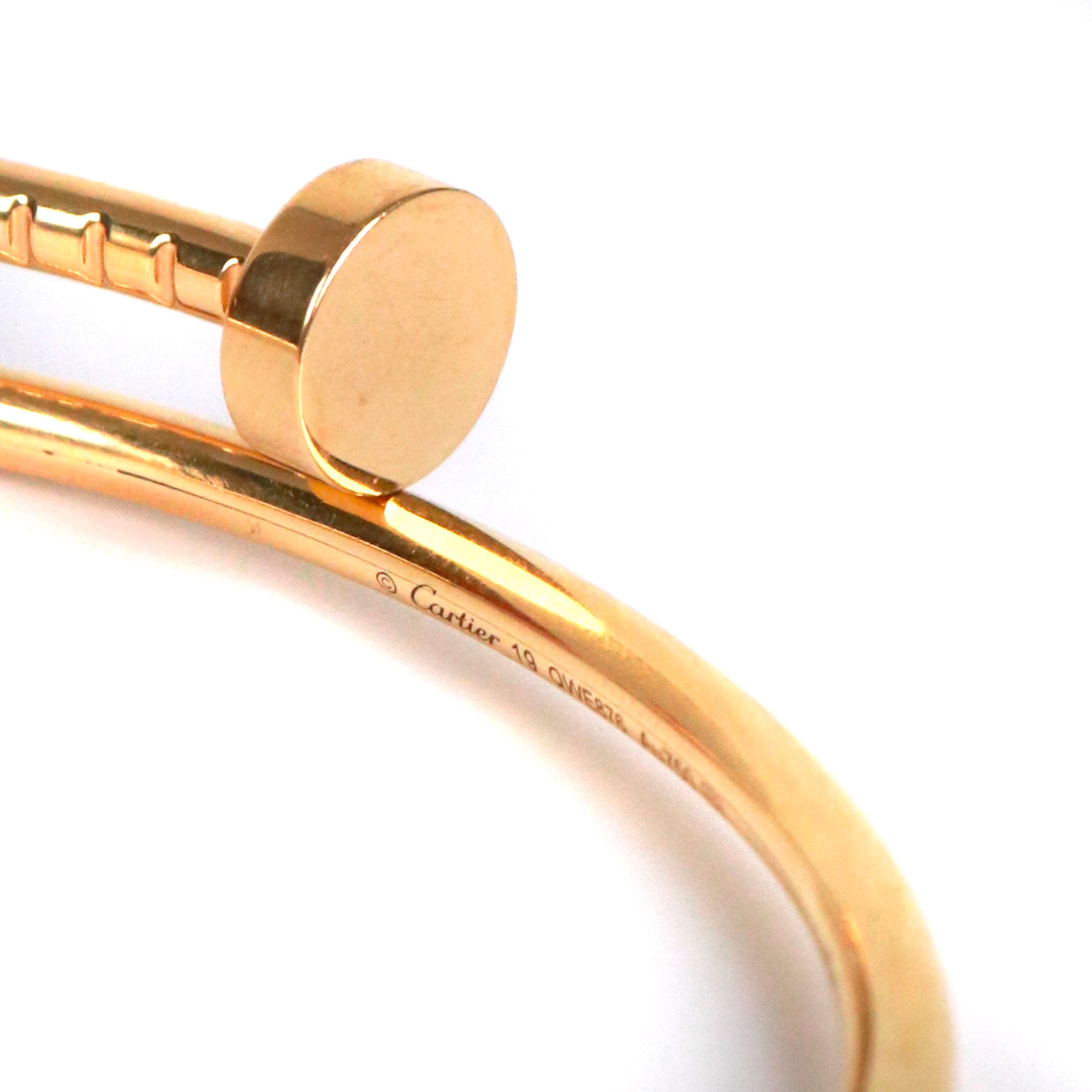 CARTIER - Love ring in pink gold with diamond (T51)