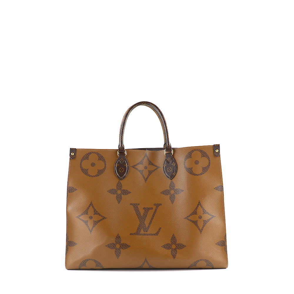 LOUIS VUITTON - Sac cabas OnTheGo GM en toile monogrammée