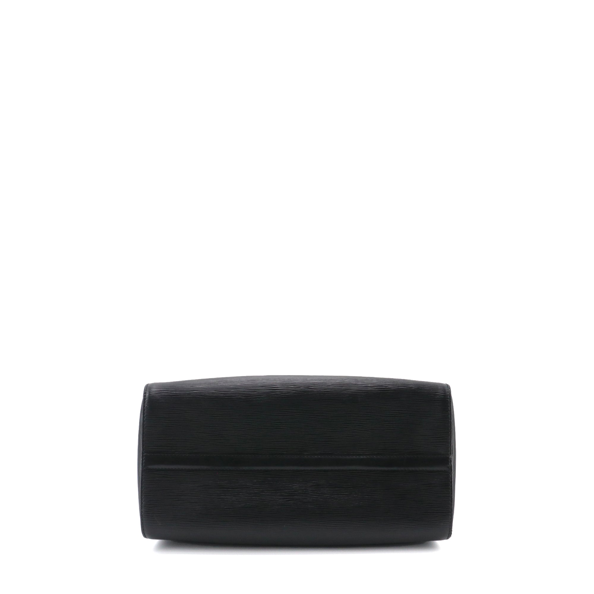 LOUIS VUITTON - Sac à main Speedy 35 Louis Vuitton en cuir épi noir