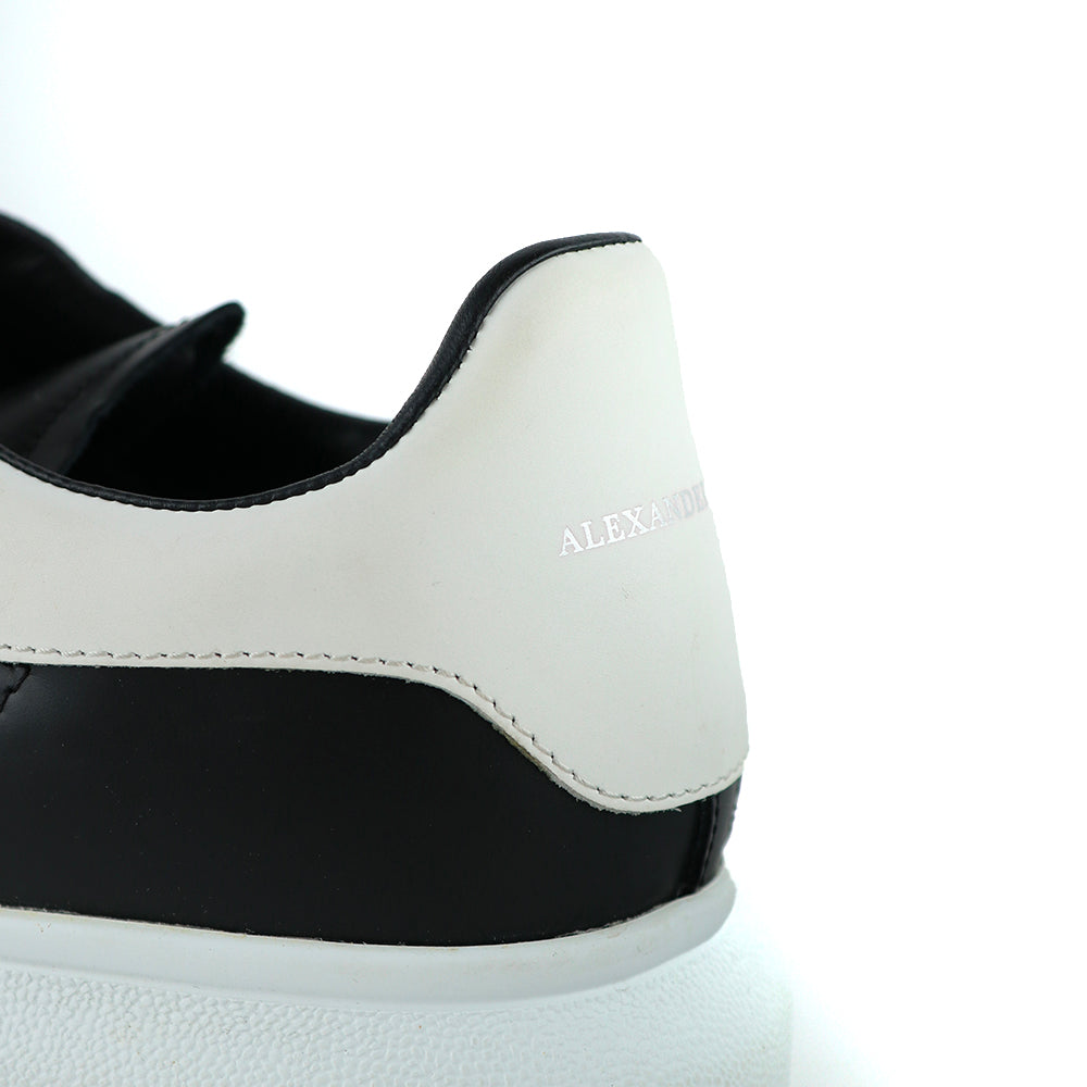 ALEXANDER MCQUEEN - Sneakers Oversize en cuir noir (T39)