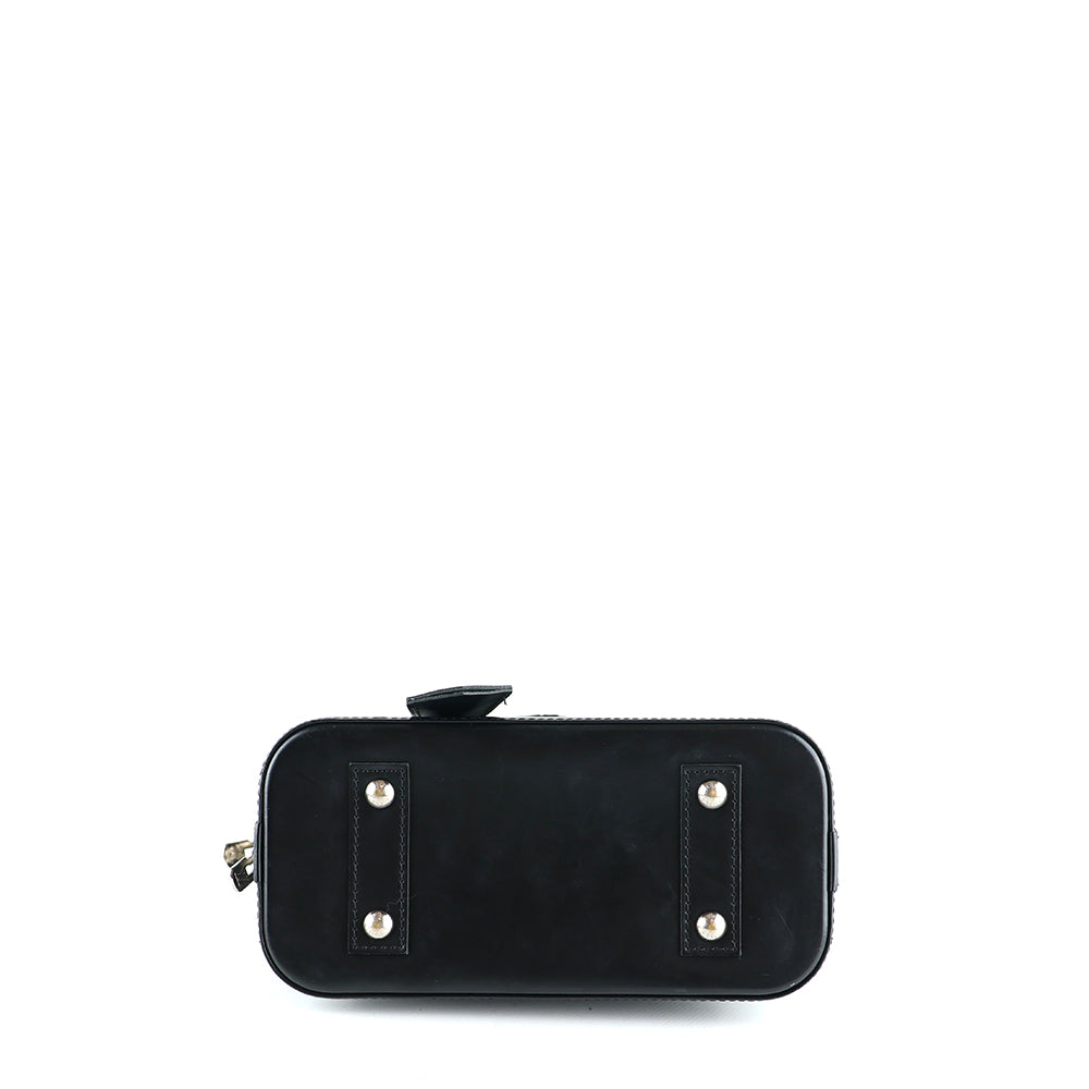 LOUIS VUITTON - Sac à bandoulière Alma BB en cuir épi noir