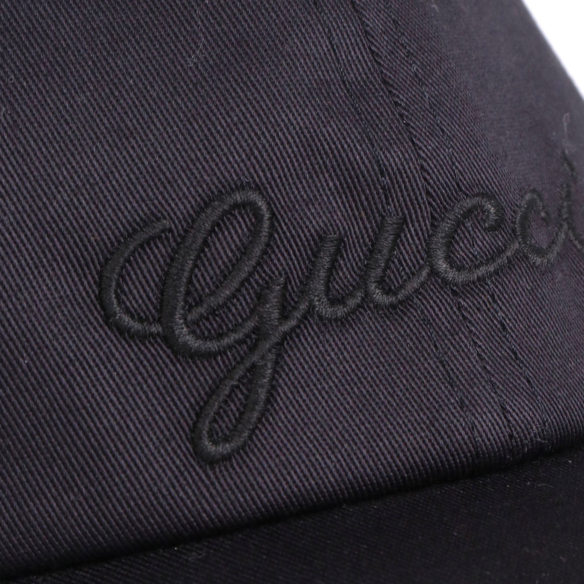 GUCCI - Casquette Gucci en coton noir (L)