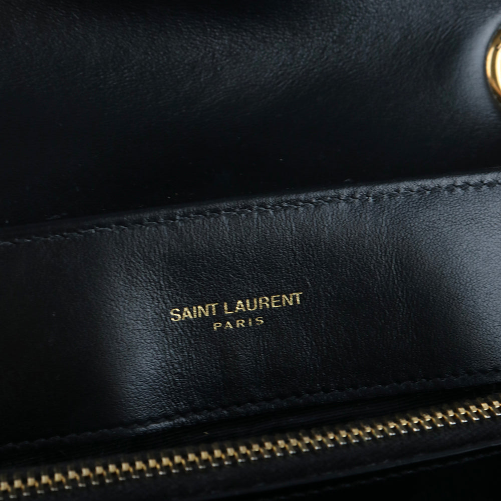 SAINT LAURENT - Sac à épaule Loulou medium en cuir matelassé
