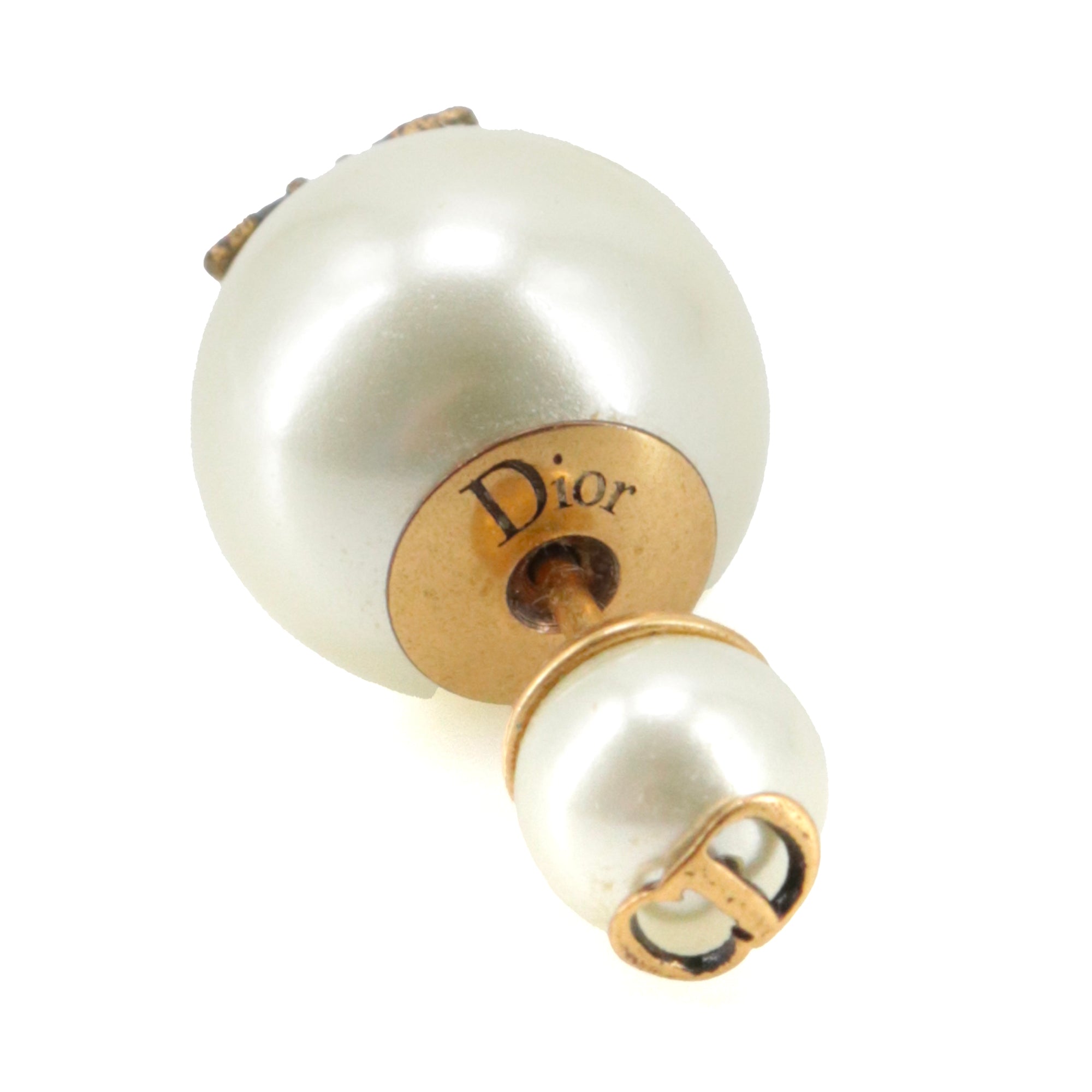 DIOR - J'Adior Dior earrings with gold charms