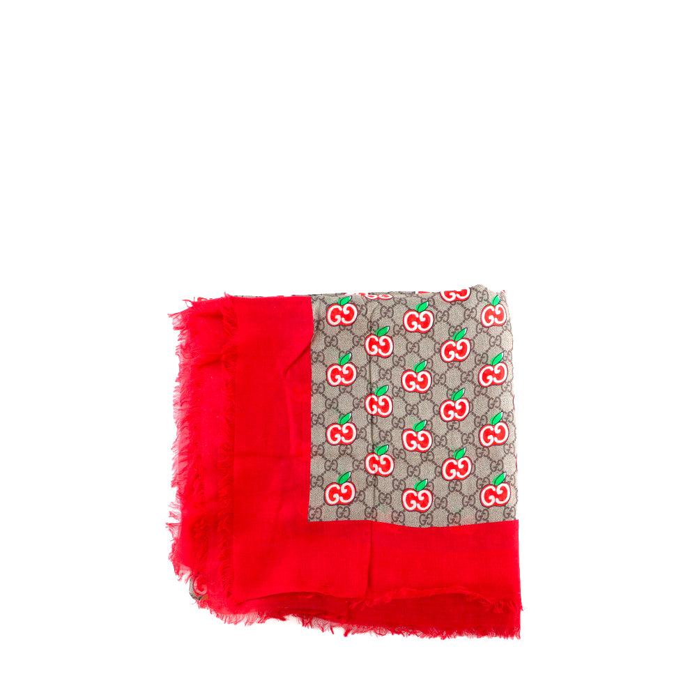 GUCCI - Large limited edition monogram stole