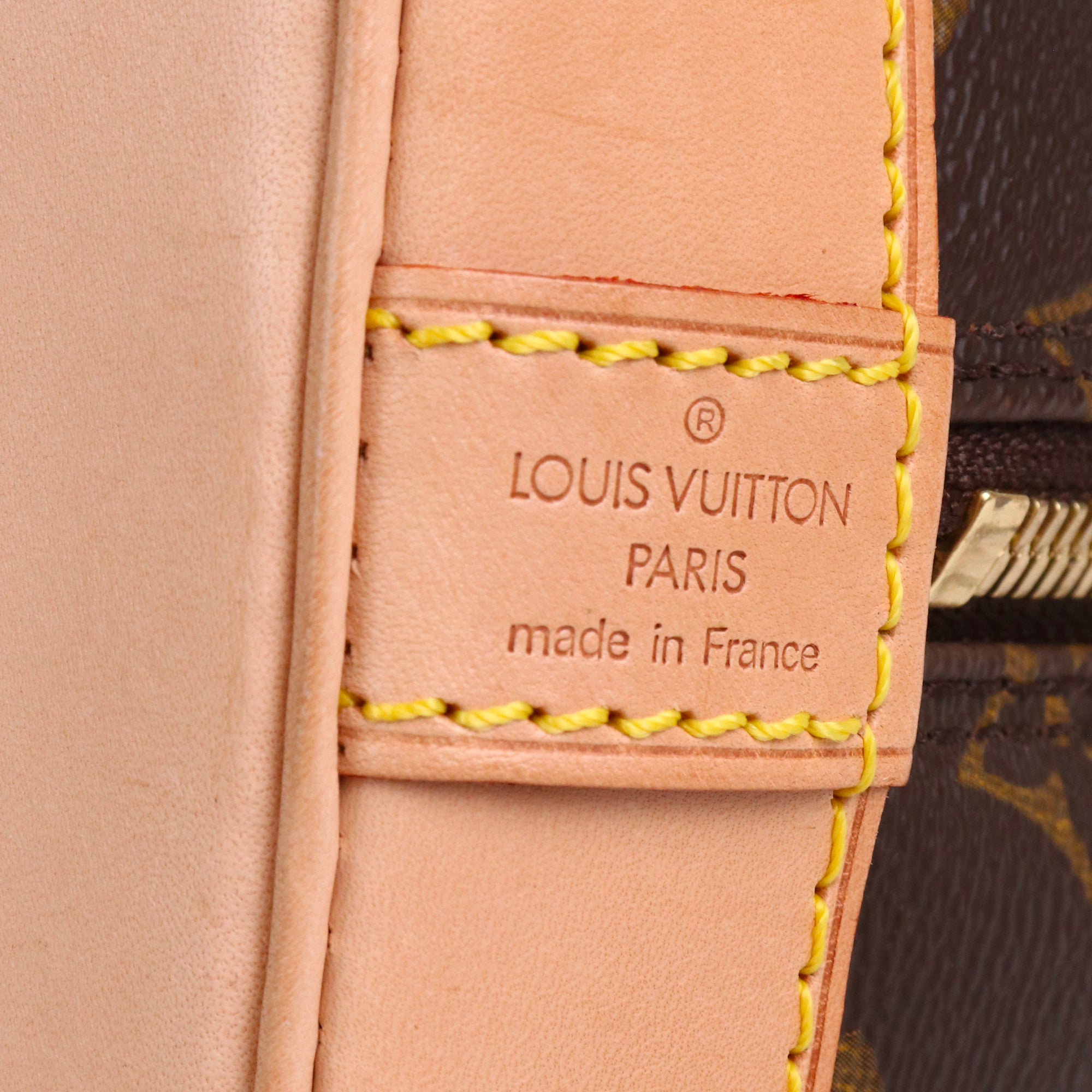 LOUIS VUITTON - Sac à main Alma PM Louis Vuitton en toile monogrammée