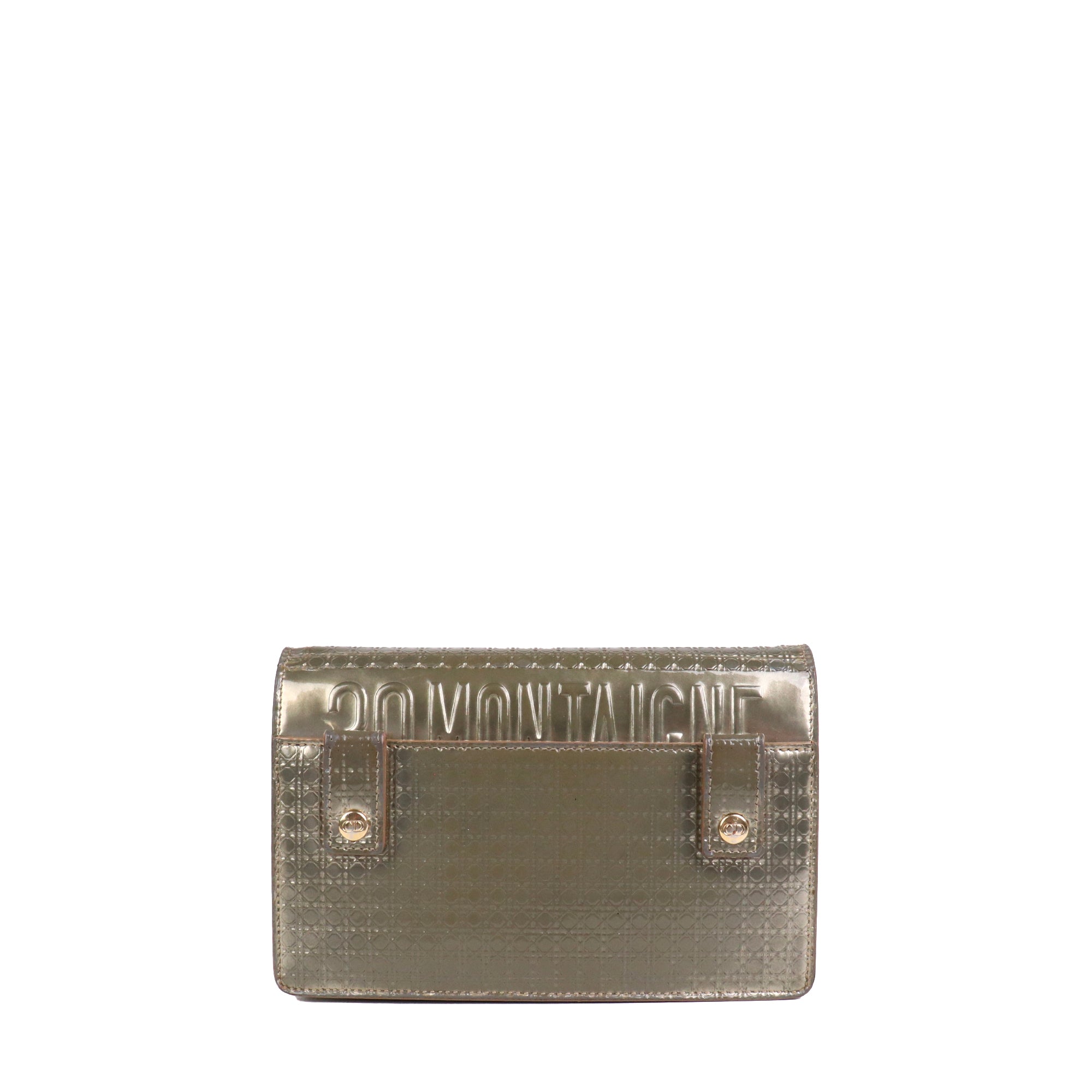 DIOR - Dior Oblique Galaxy A5 pouch in black leather