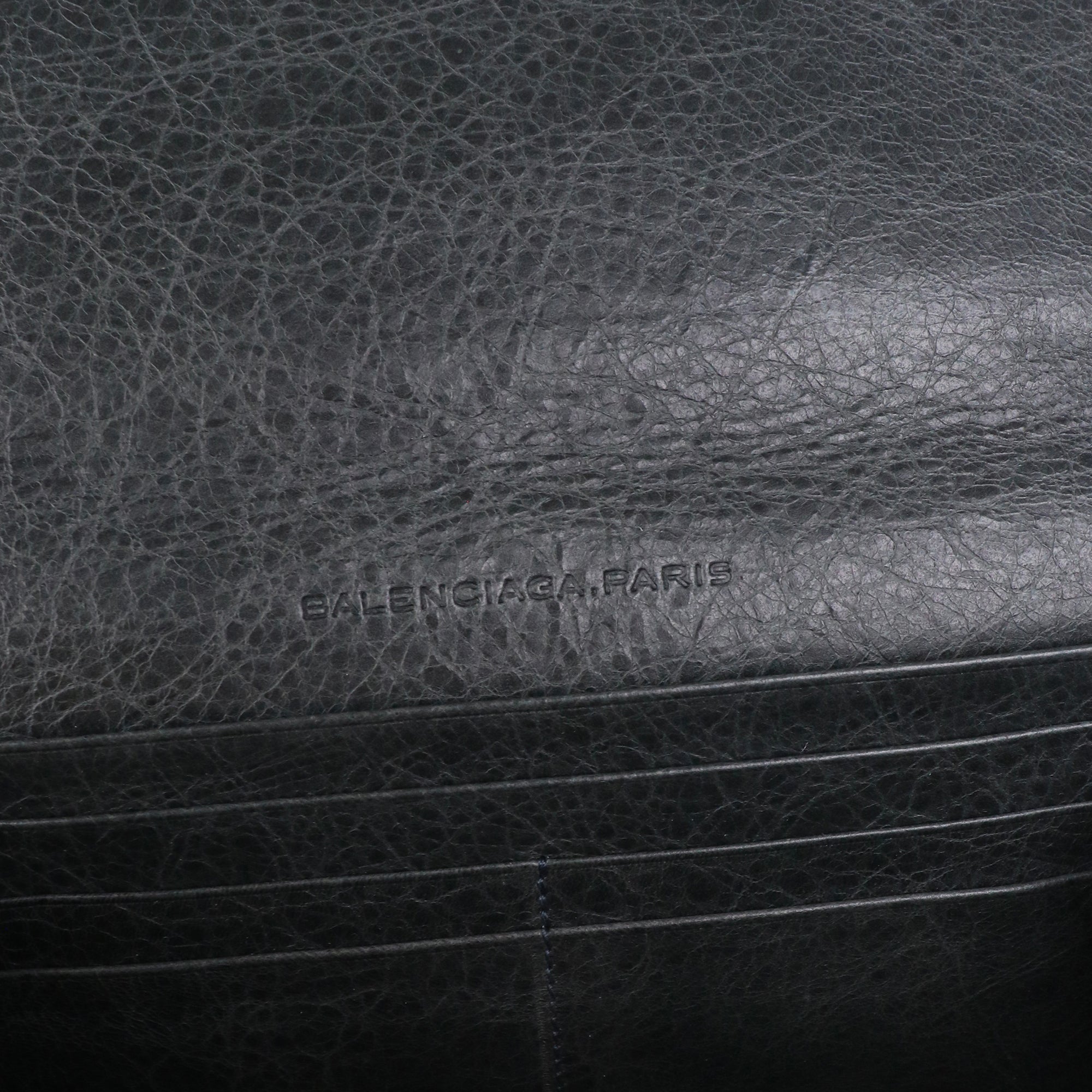 BALENCIAGA - City leather wallet