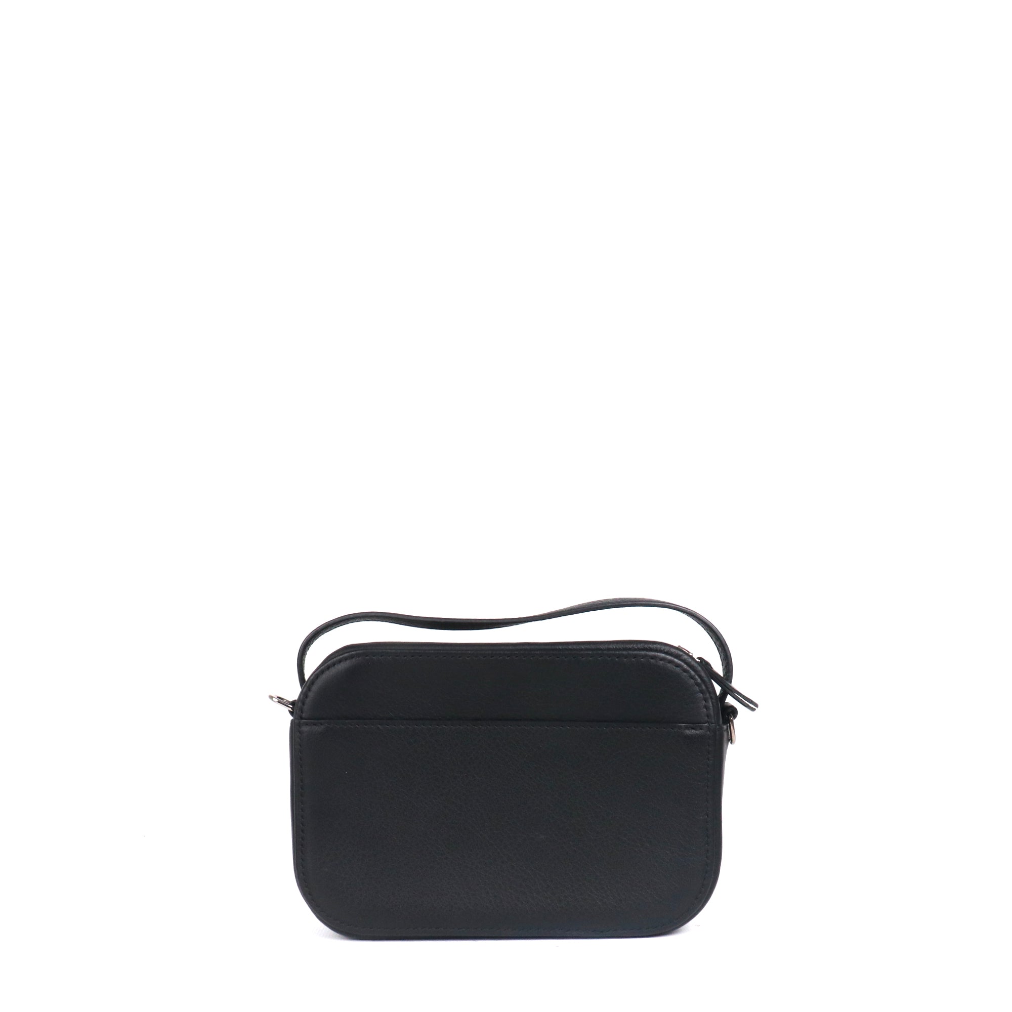 BALENCIAGA - Ville mini shoulder bag in green croc-embossed leather