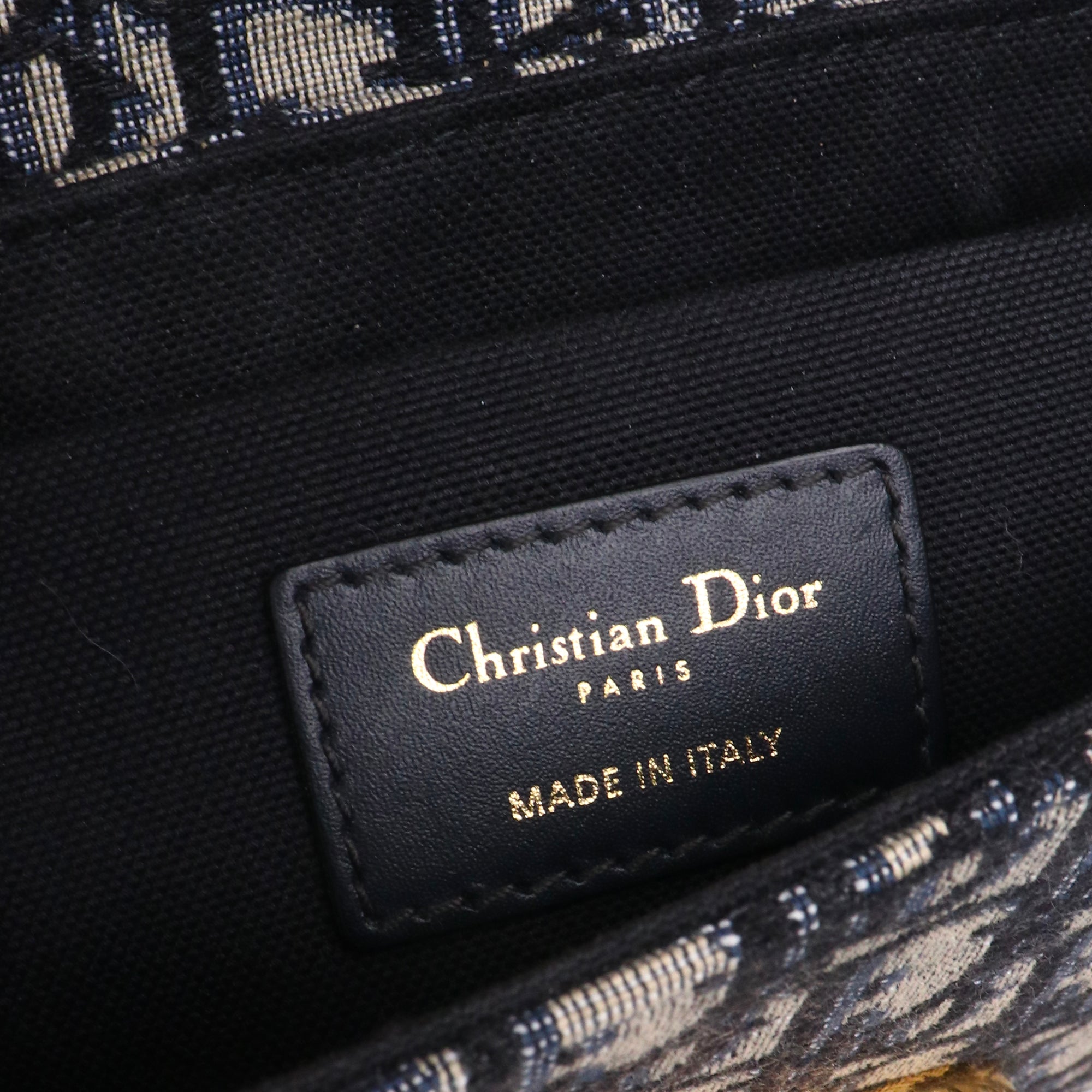 DIOR - Sac à bandoulière 30 Montaigne Box Dior en toile et cuir