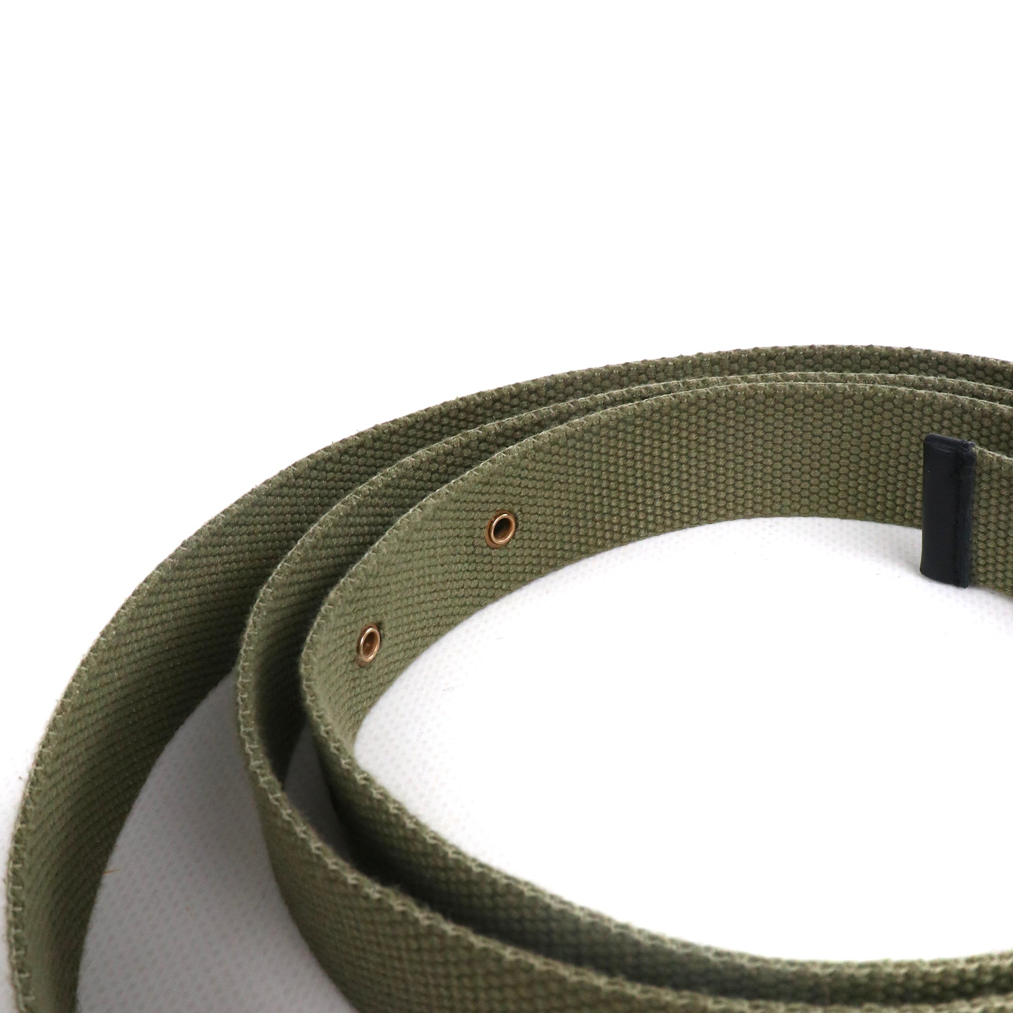 VALENTINO - Ceinture Valentino en toile kaki (T95)