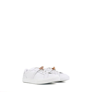 HERMÈS - Sneakers Day Hermès en cuir blanc (T39)