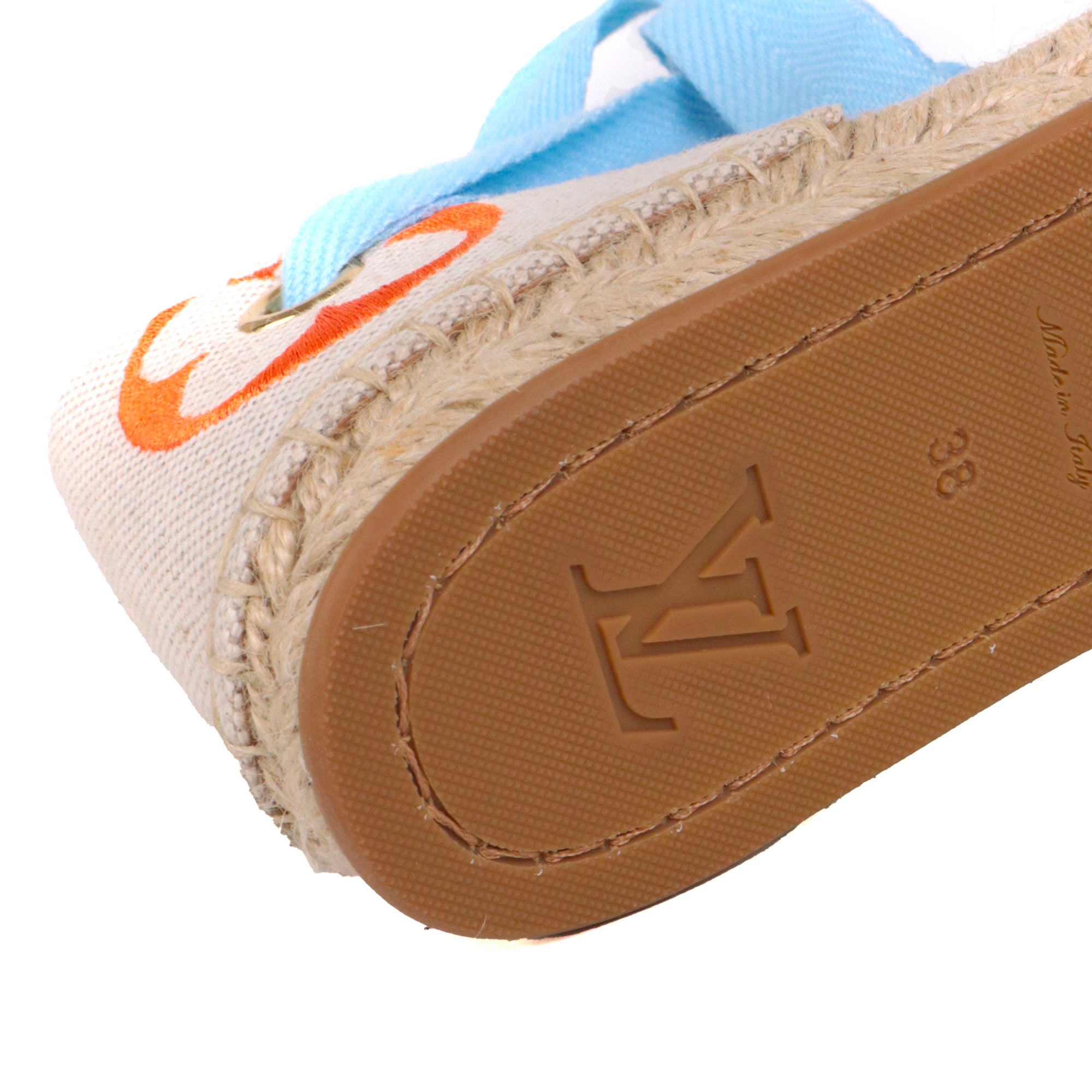 GUCCI - Espadrilles in GG canvas and bees (T36.5)