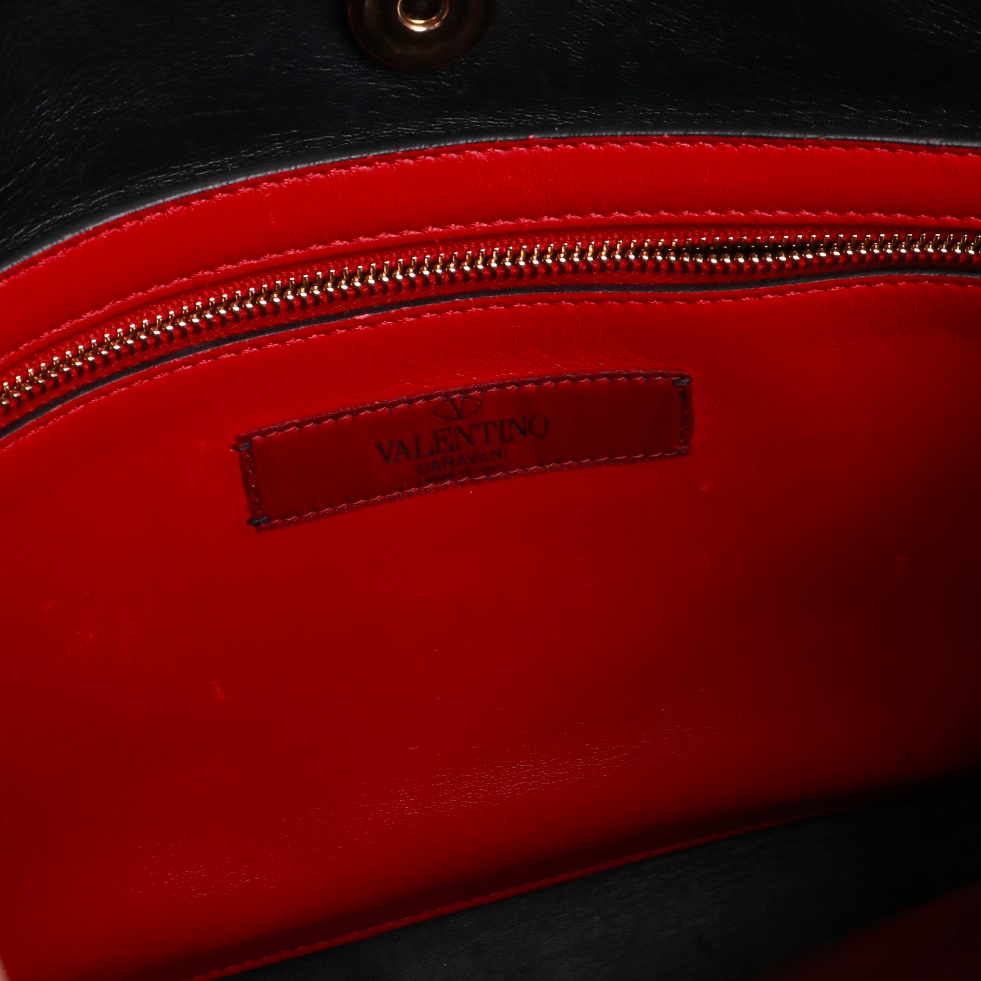VALENTINO - Rockstud leather tote bag