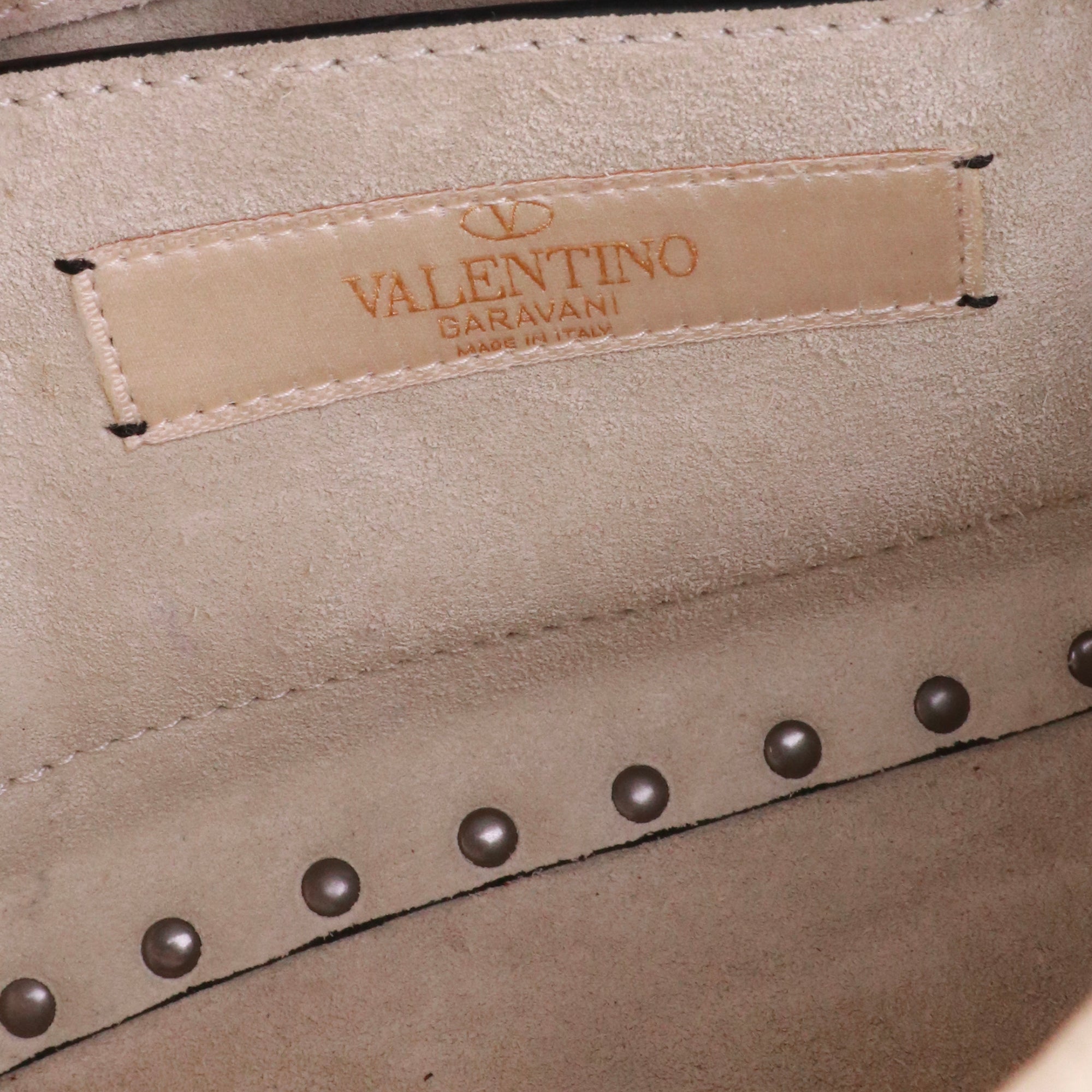 VALENTINO - Rockstud leather tote bag