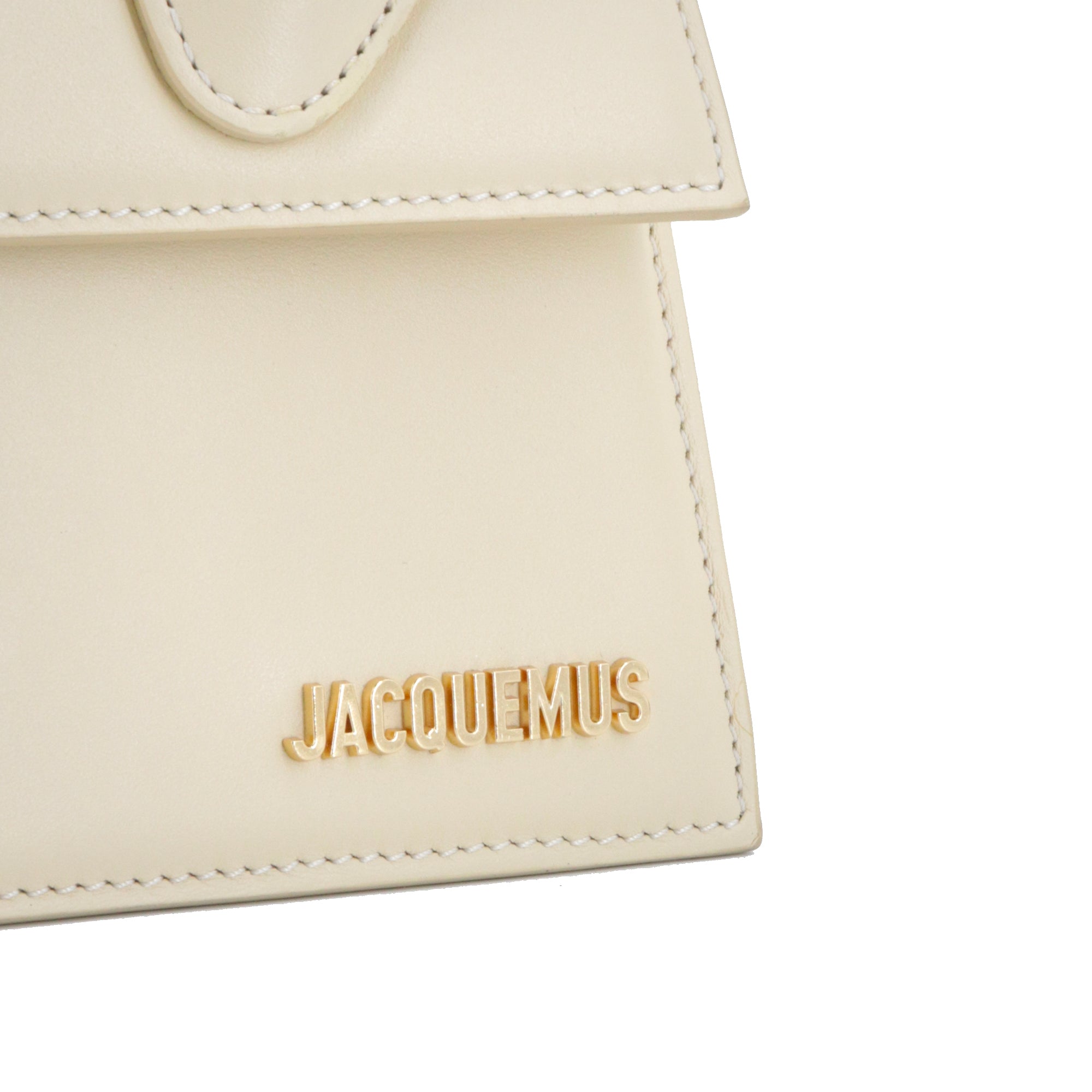 JACQUEMUS - Medium Chiquito shoulder bag in yellow leather