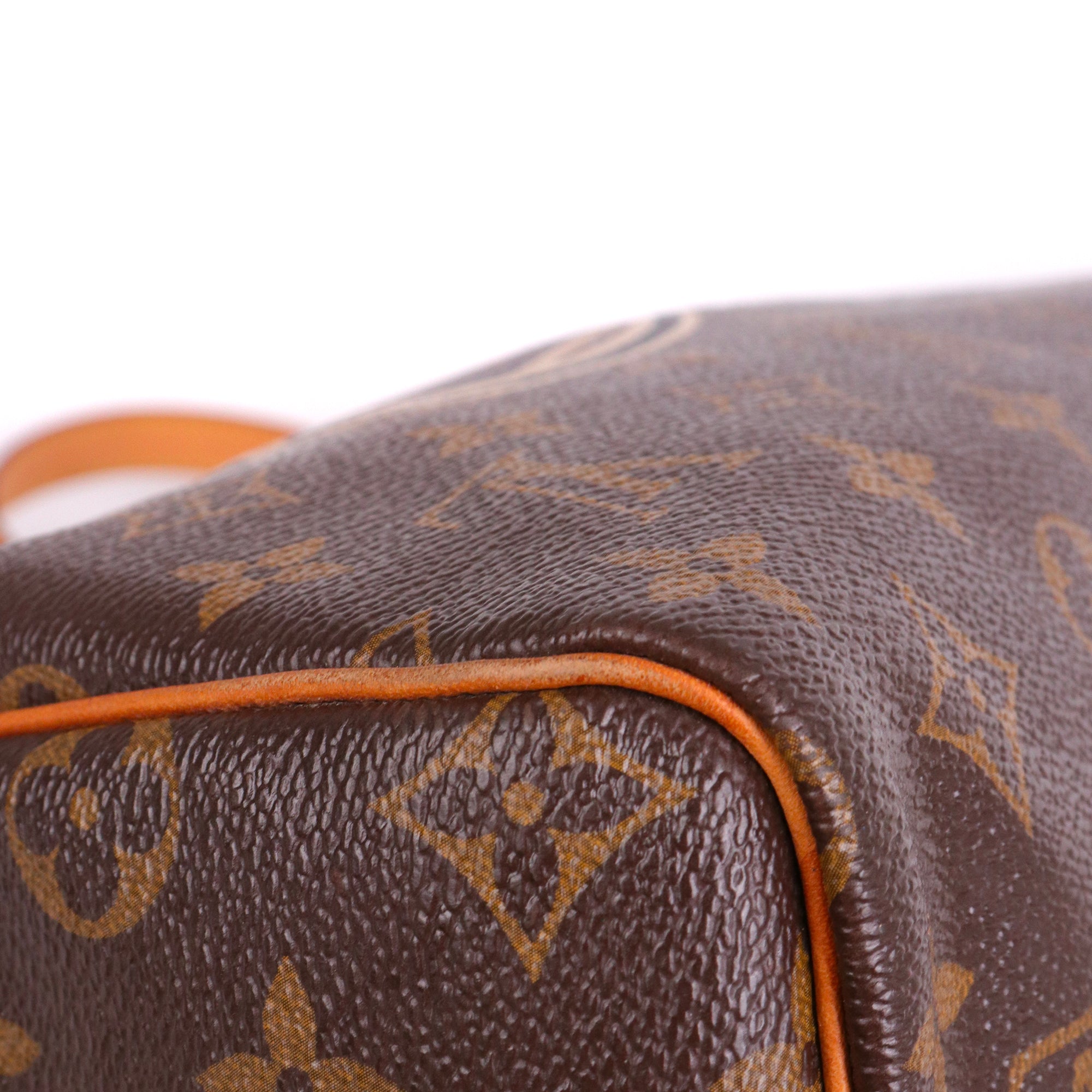 LOUIS VUITTON - Speedy 30 shoulder strap Damier Ebony