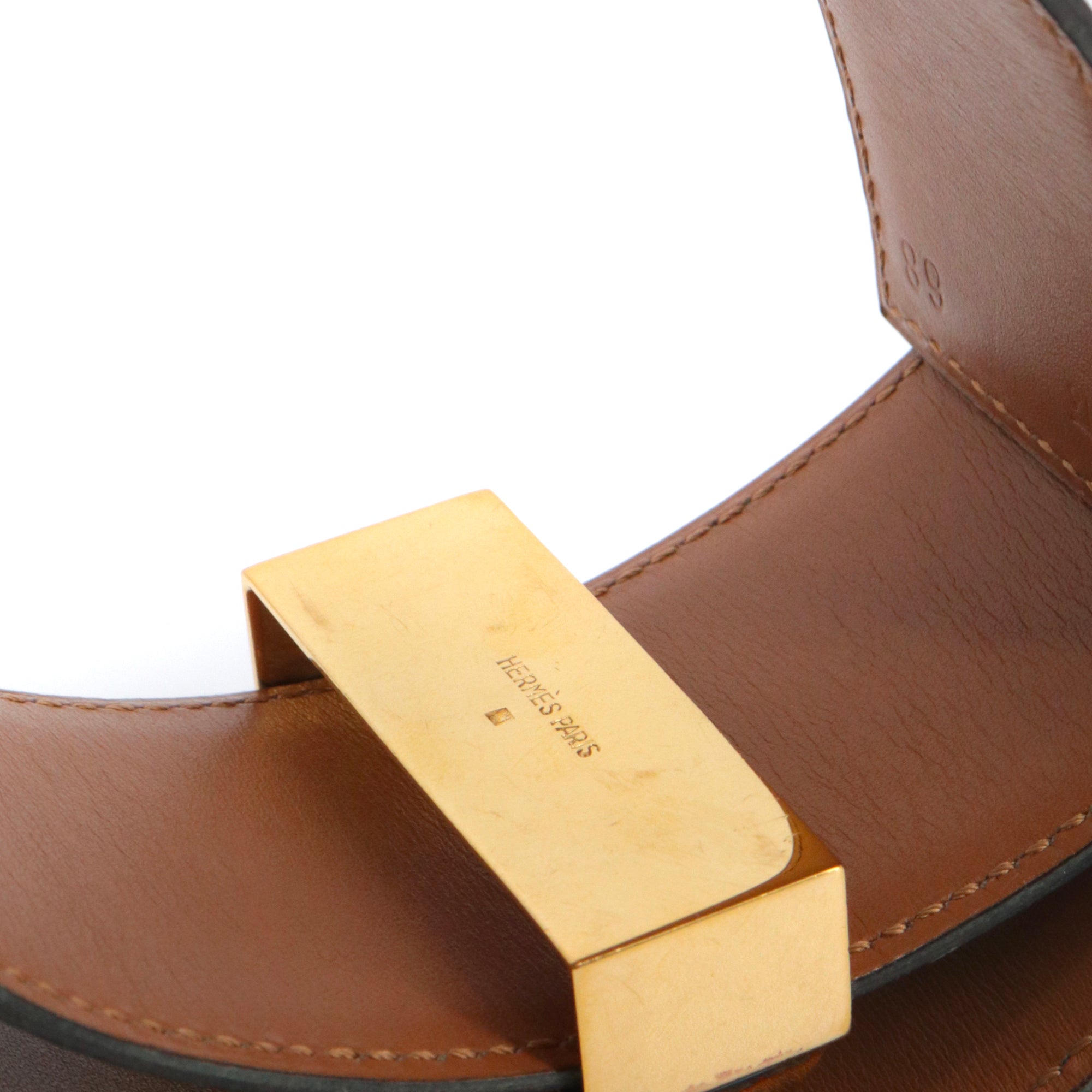HERMÈS - Hermès Collier de Chien belt in black leather (T70)