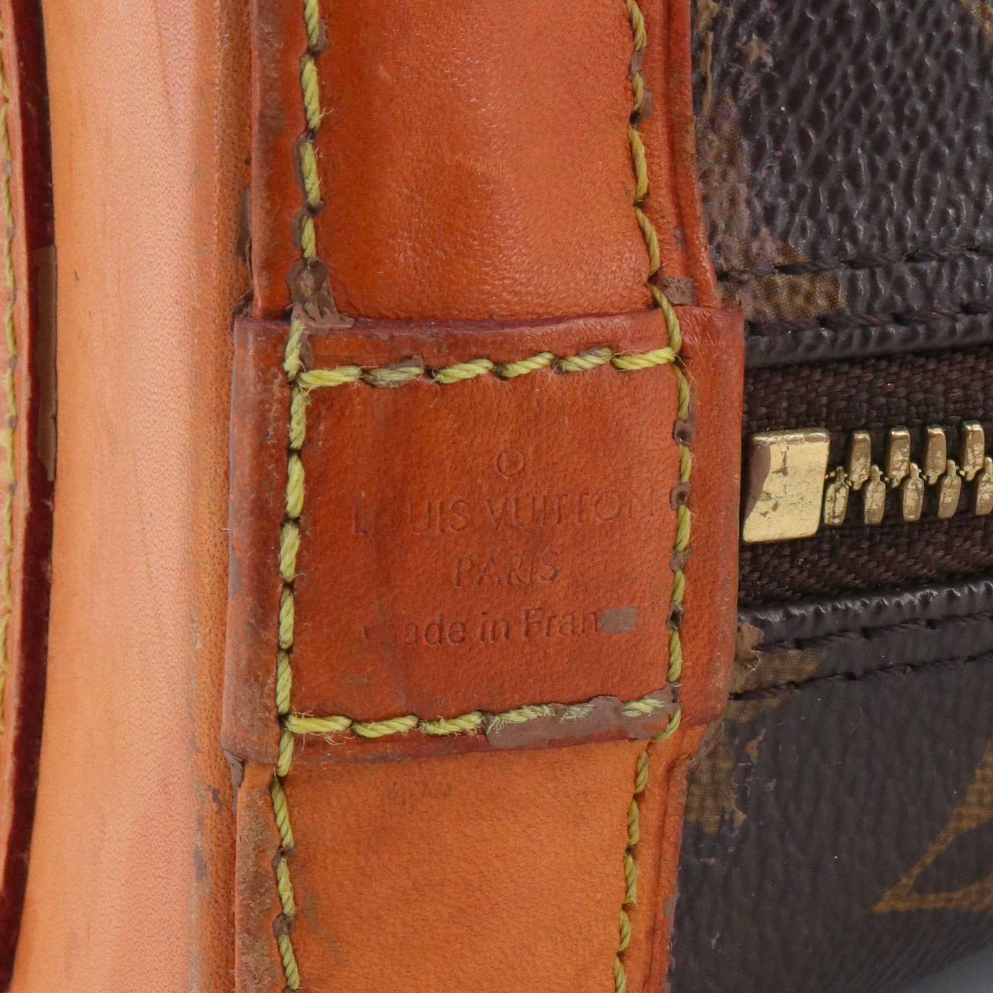 LOUIS VUITTON - Sac à bandoulière Alma BB Louis Vuitton en toile monogramme