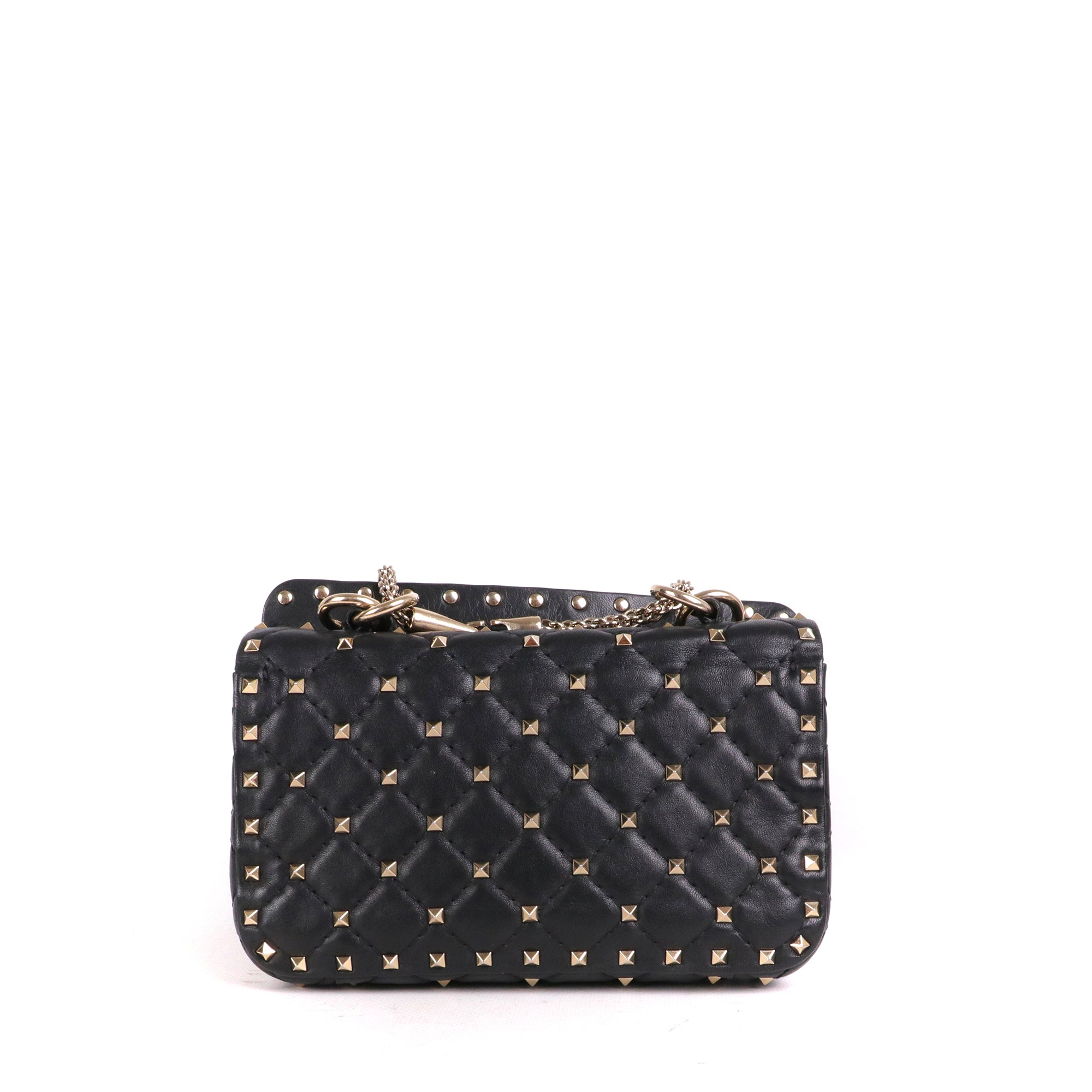 VALENTINO - Rockstud leather tote bag