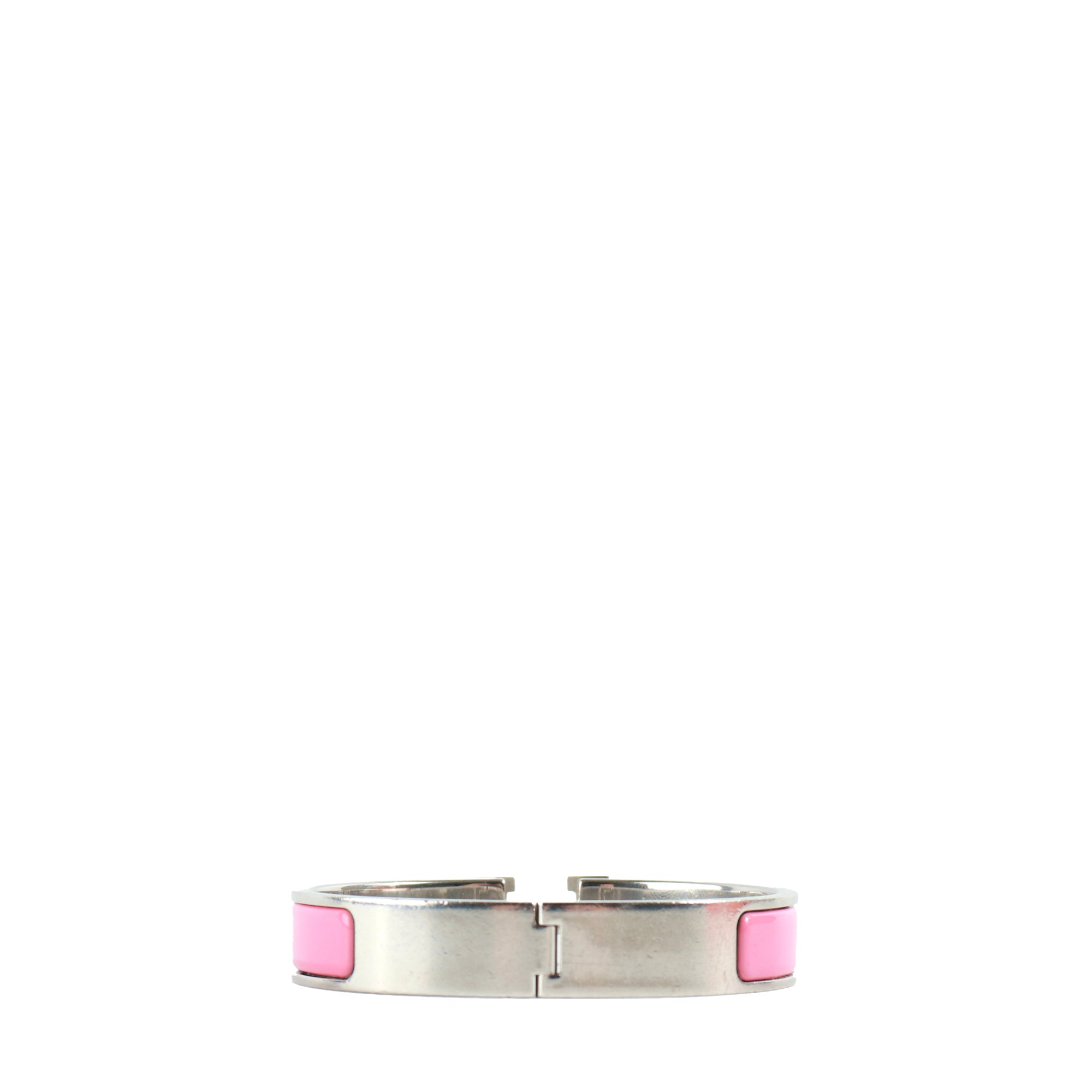 HERMÈS - Bracelet Clic H rose