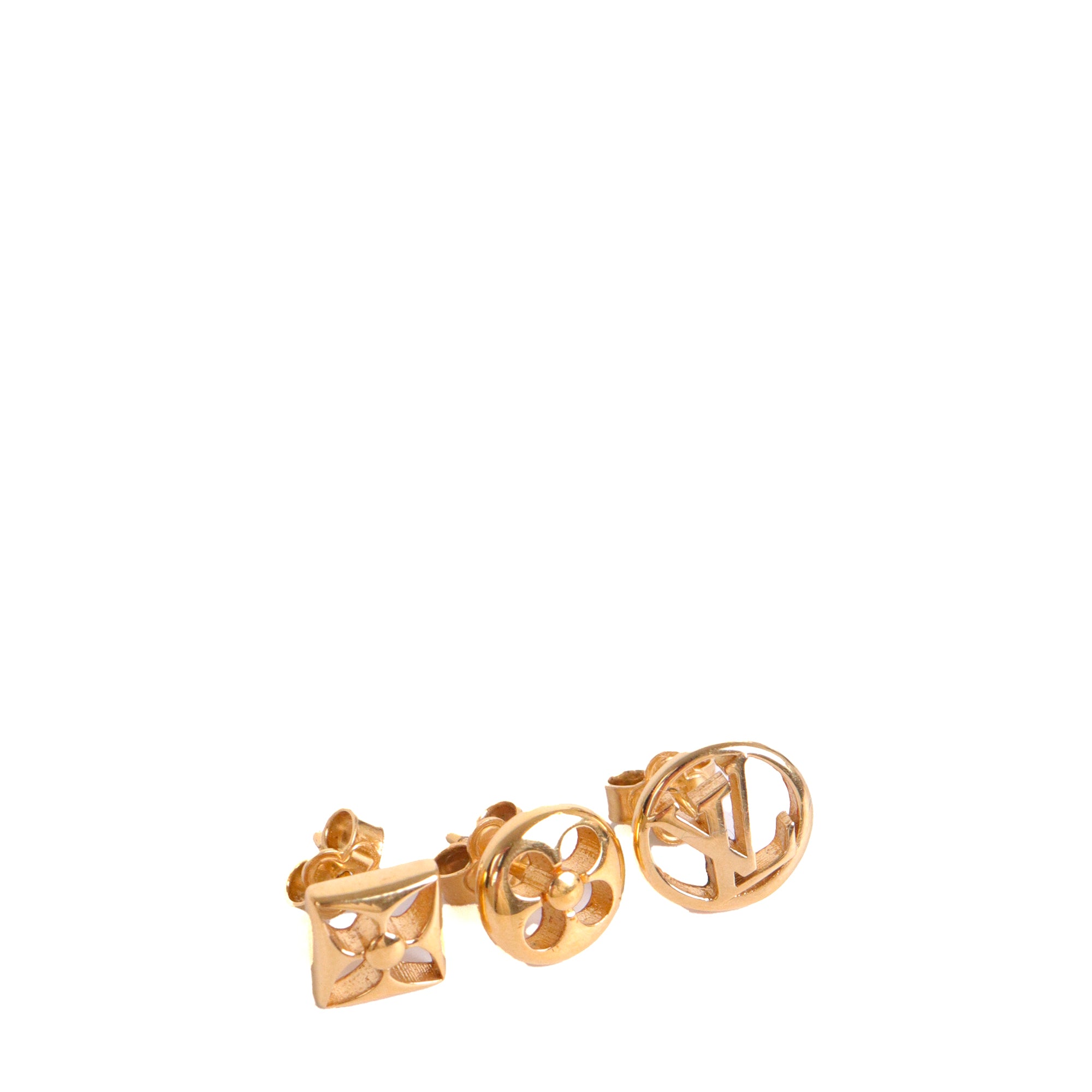 LOUIS VUITTON - LV Iconic gold earrings