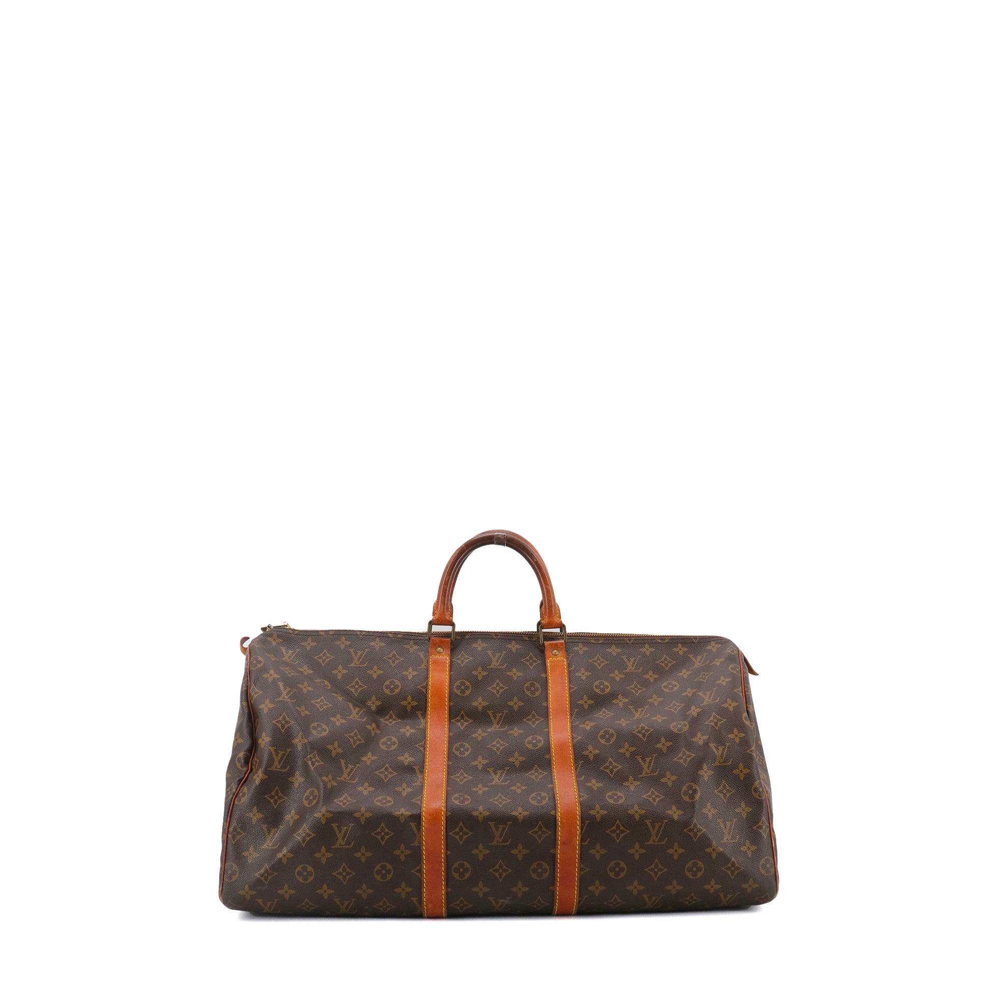 LOUIS VUITTON - Keepall 55 travel bag in vintage monogram canvas