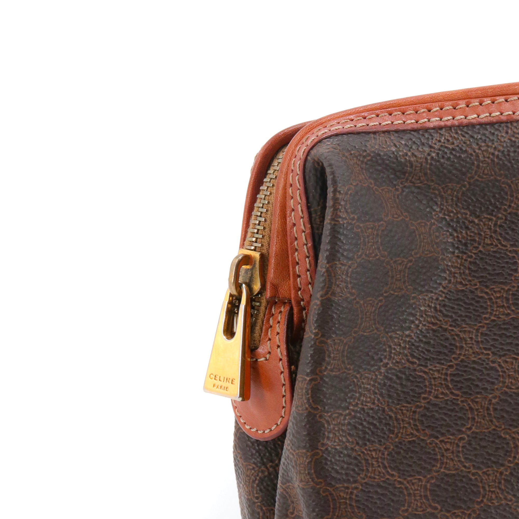 CELINE - Celine 21 pouch in vintage monogrammed canvas