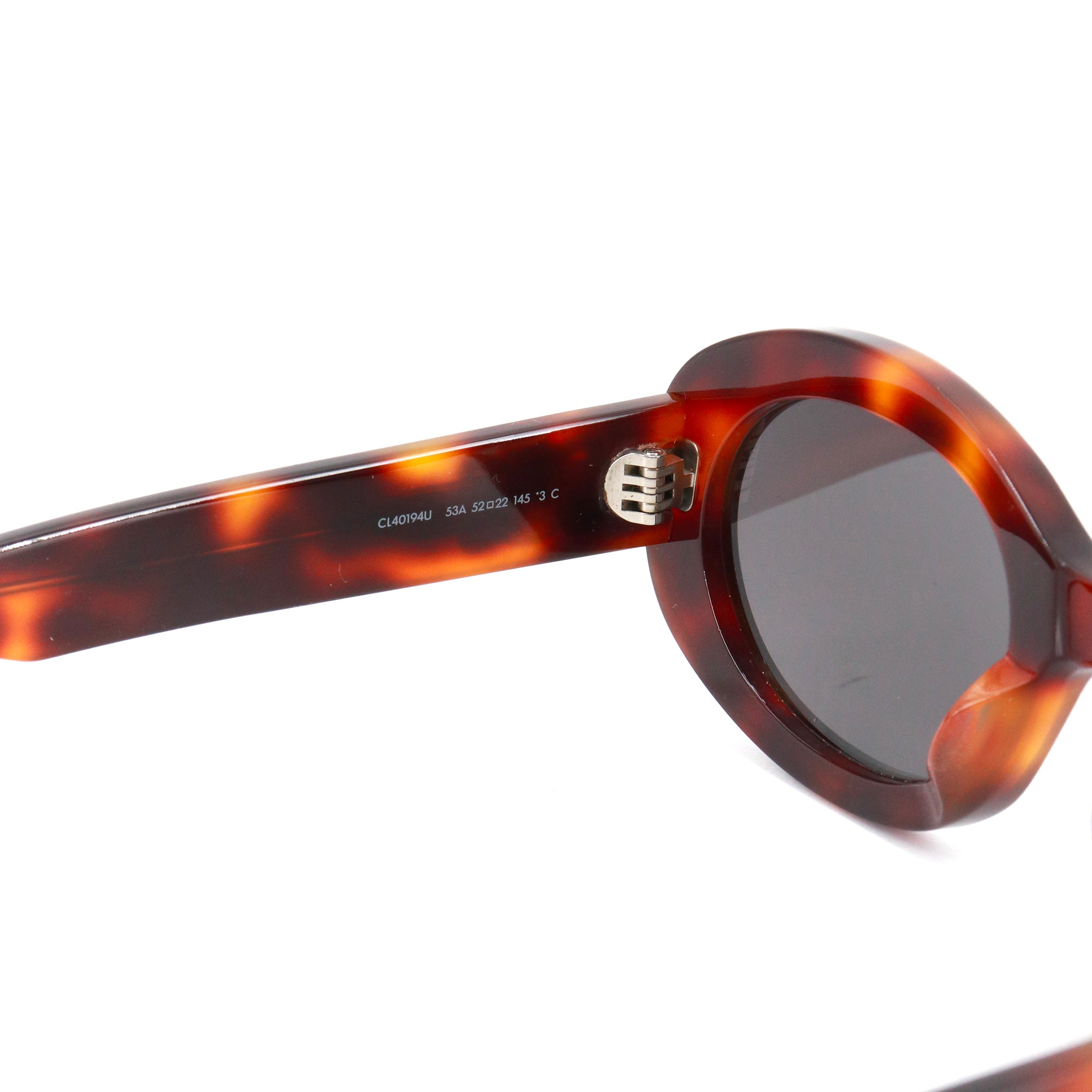 CELINE - Lunettes de soleil Triomphe 4-2.2 Céline en écaille marron