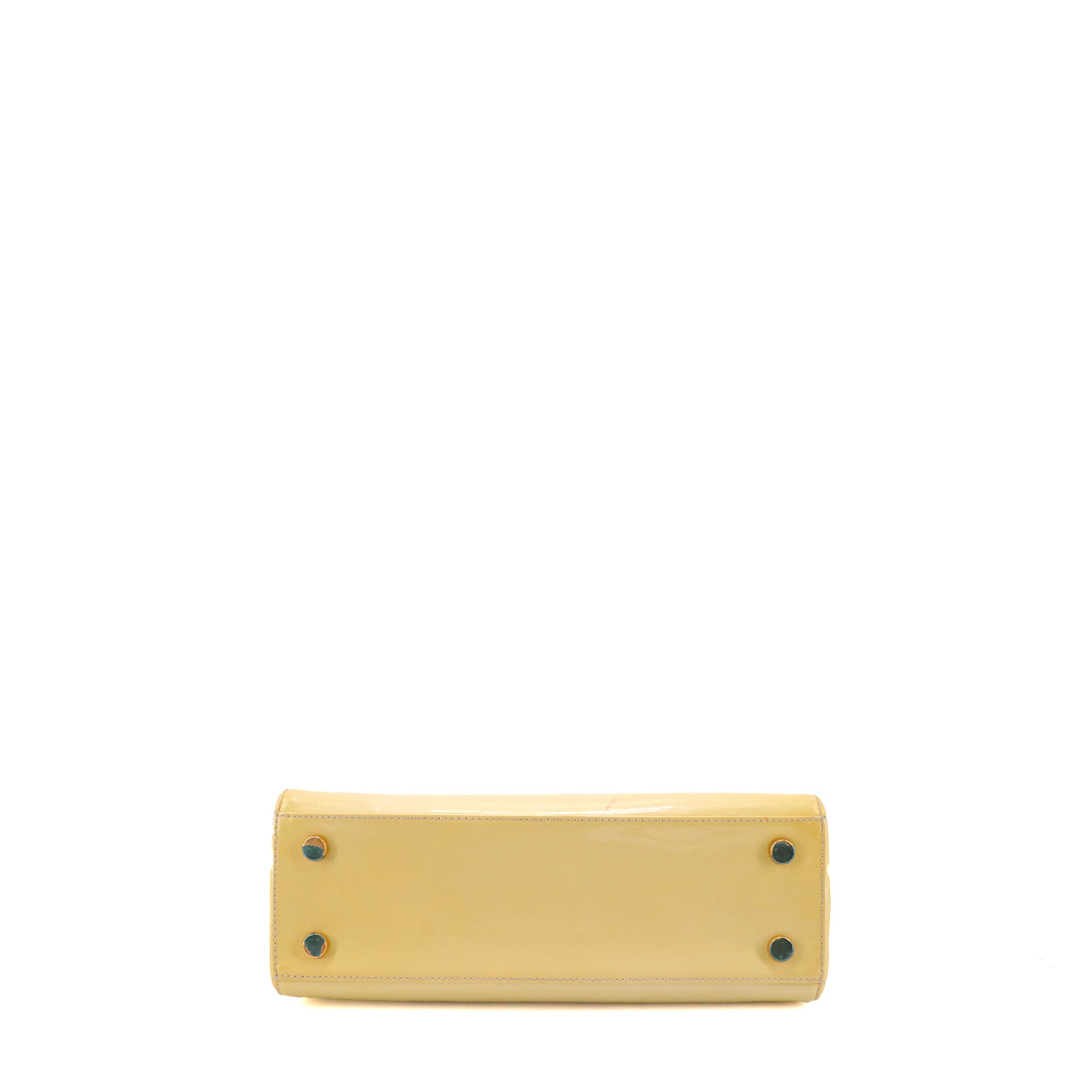 LOUIS VUITTON - Louis Vuitton Brea handbag in yellow patent leather