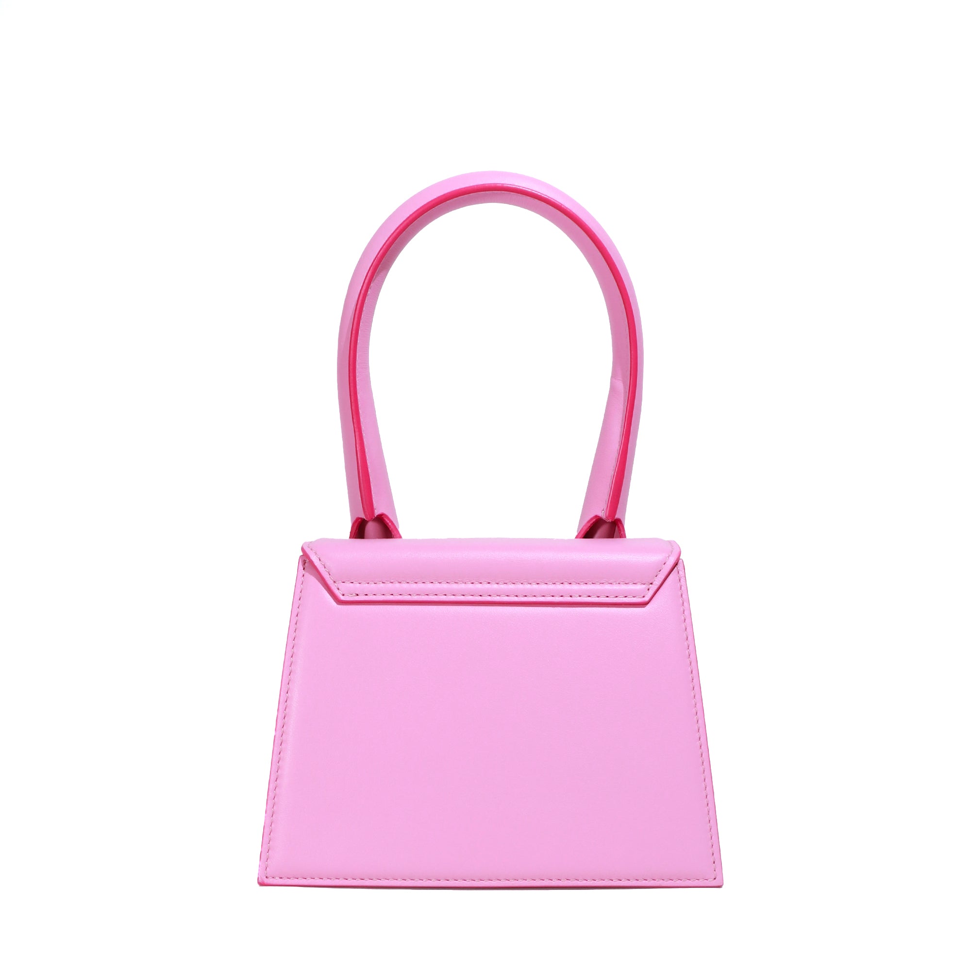 JACQUEMUS - Sac à bandoulière Chiquito Moyen en cuir rose pastel