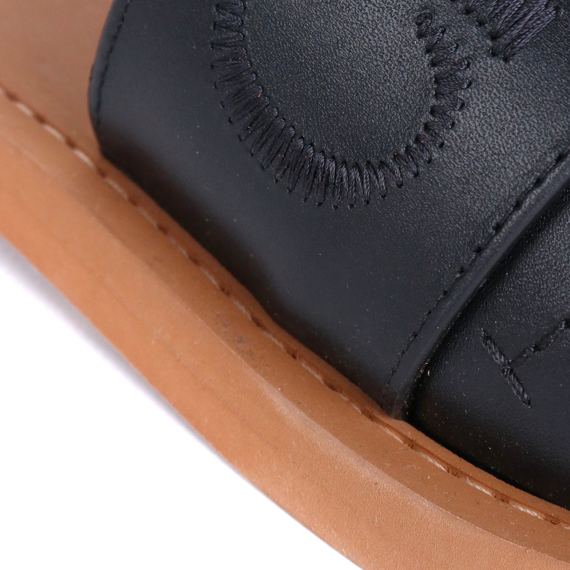 CHLOÉ - Sandales Woody Chloé en cuir noir (T38)