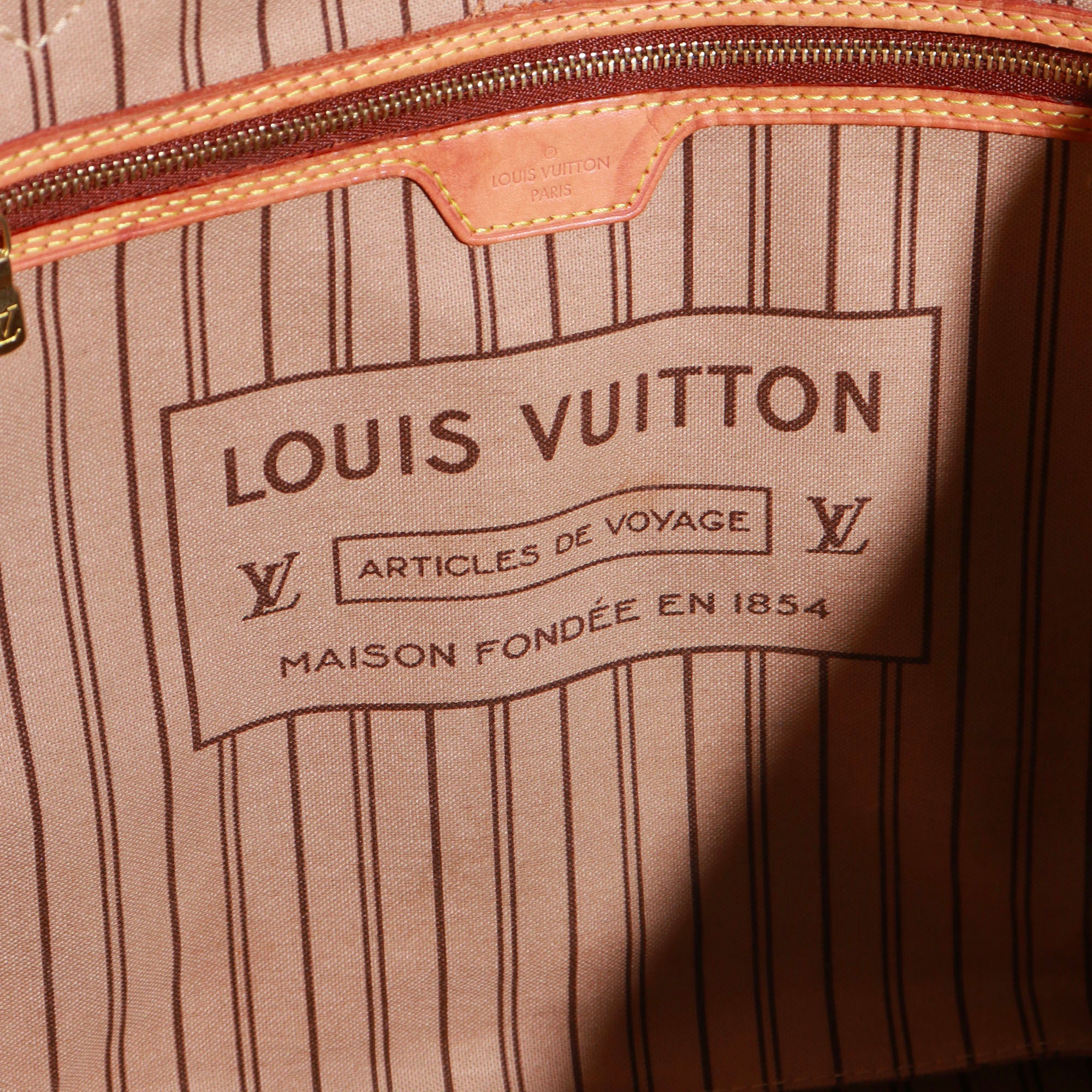 LOUIS VUITTON - Sac cabas Neverfull GM en toile monogramme