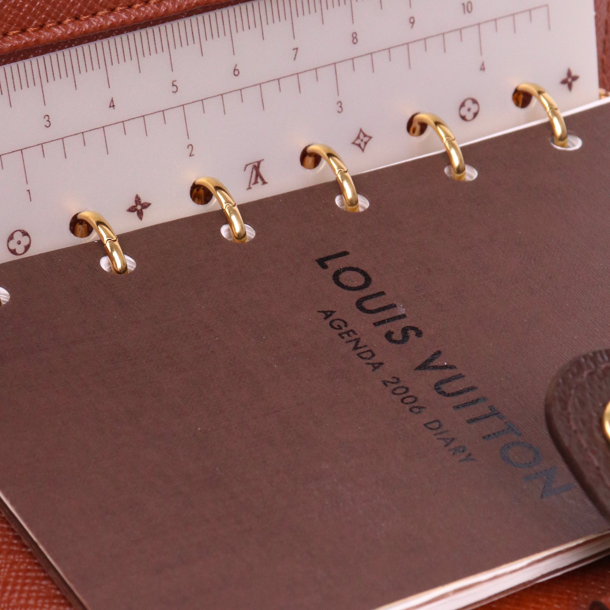 LOUIS VUITTON - Agenda PM Louis Vuitton en toile monogrammée