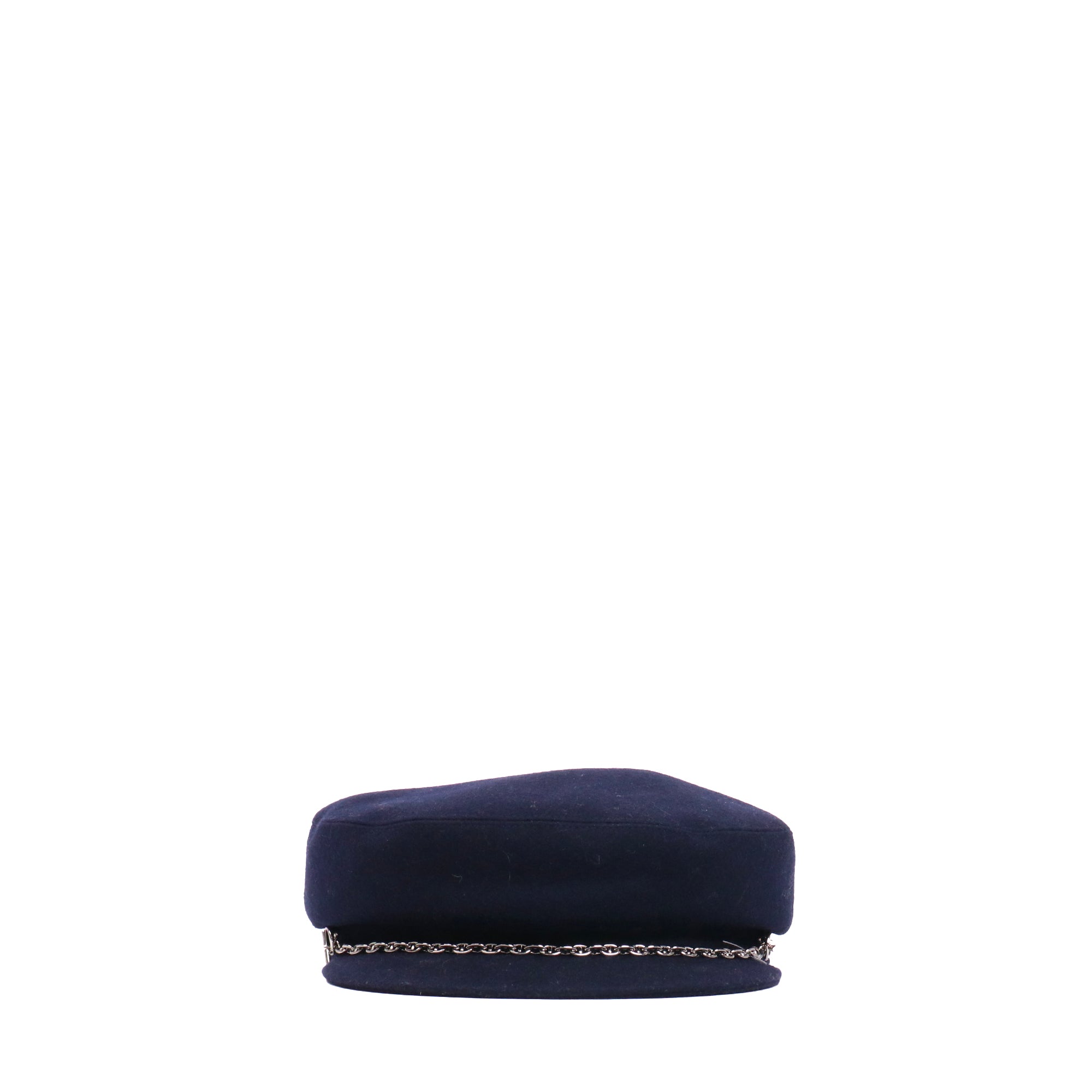 HERMÈS - Cabourg Cliquetis cap in beige cotton (T59)