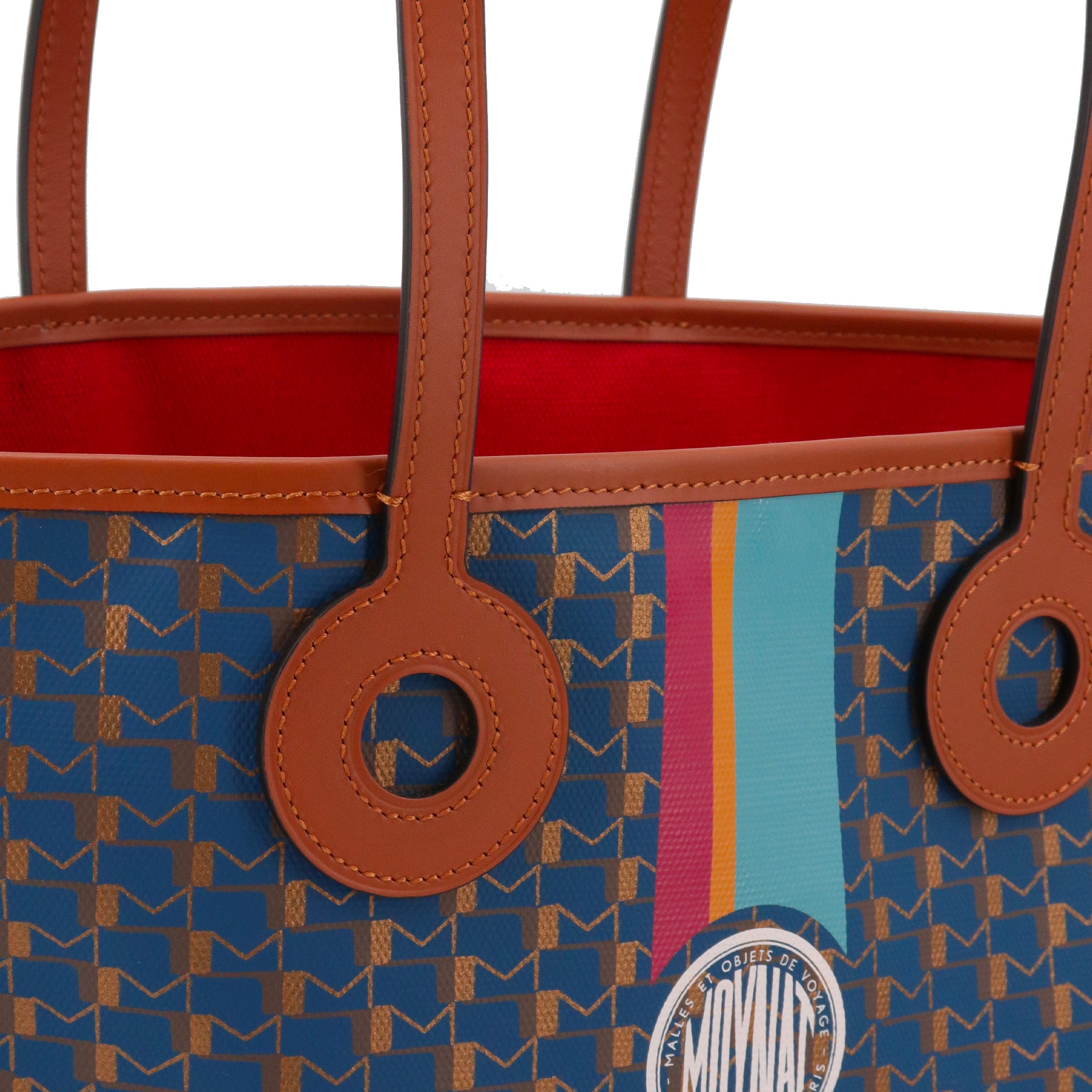 MOYNAT - Sac cabas Oh! Moynat en toile monogrammée