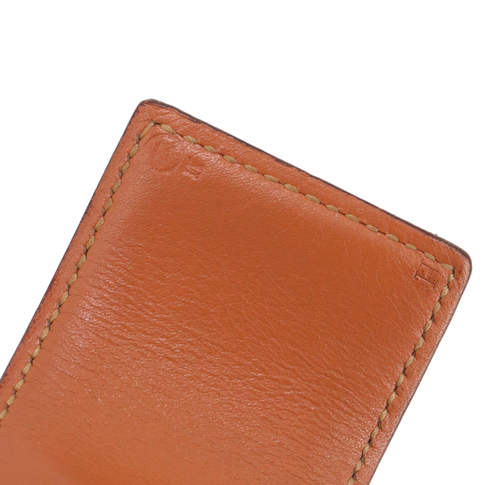 HERMÈS - Ceinture Collier De Chien Hermès en cuir lisse noir (T78)