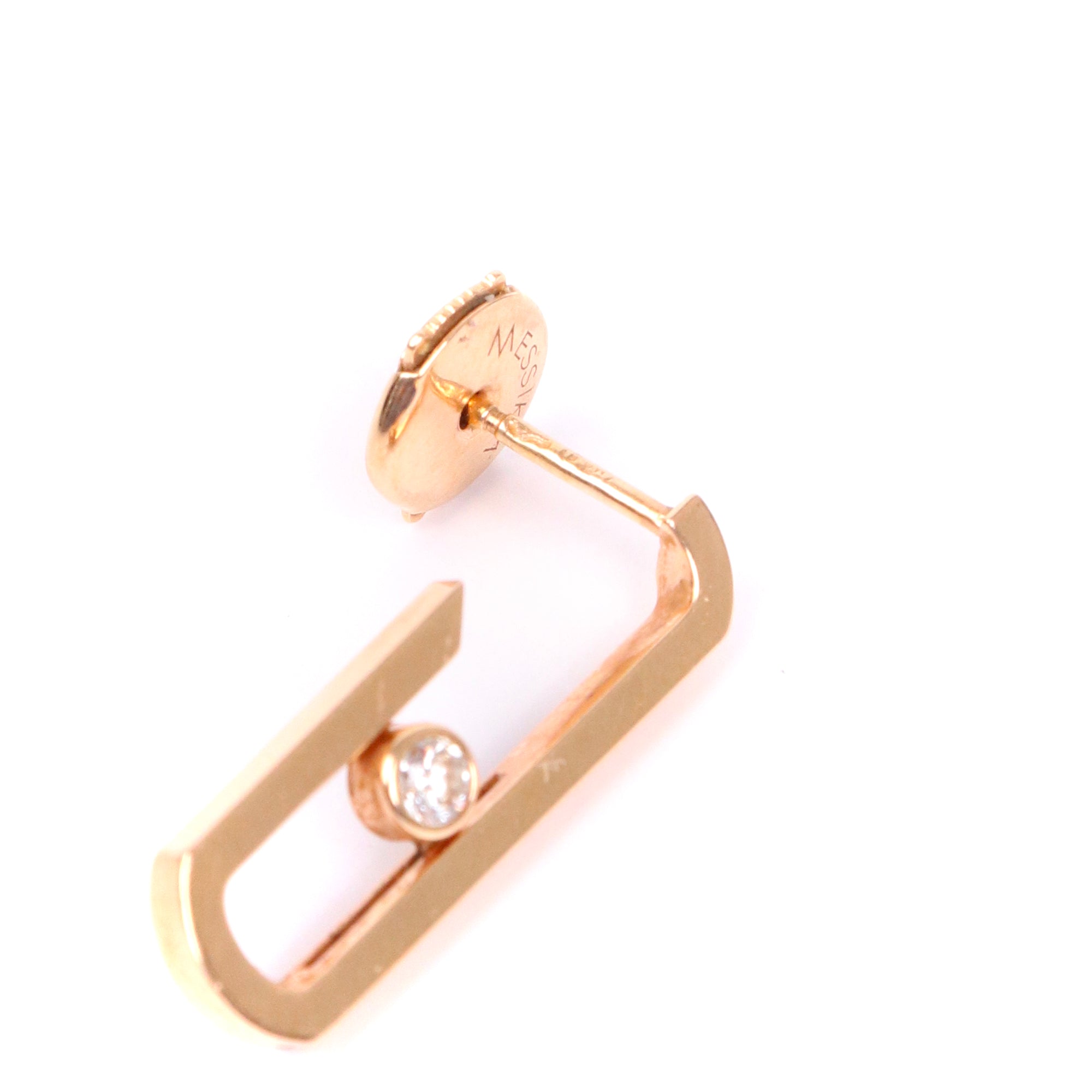 MESSIKA - Boucles d'oreilles Move by Gigi Hadid Messika en or rose