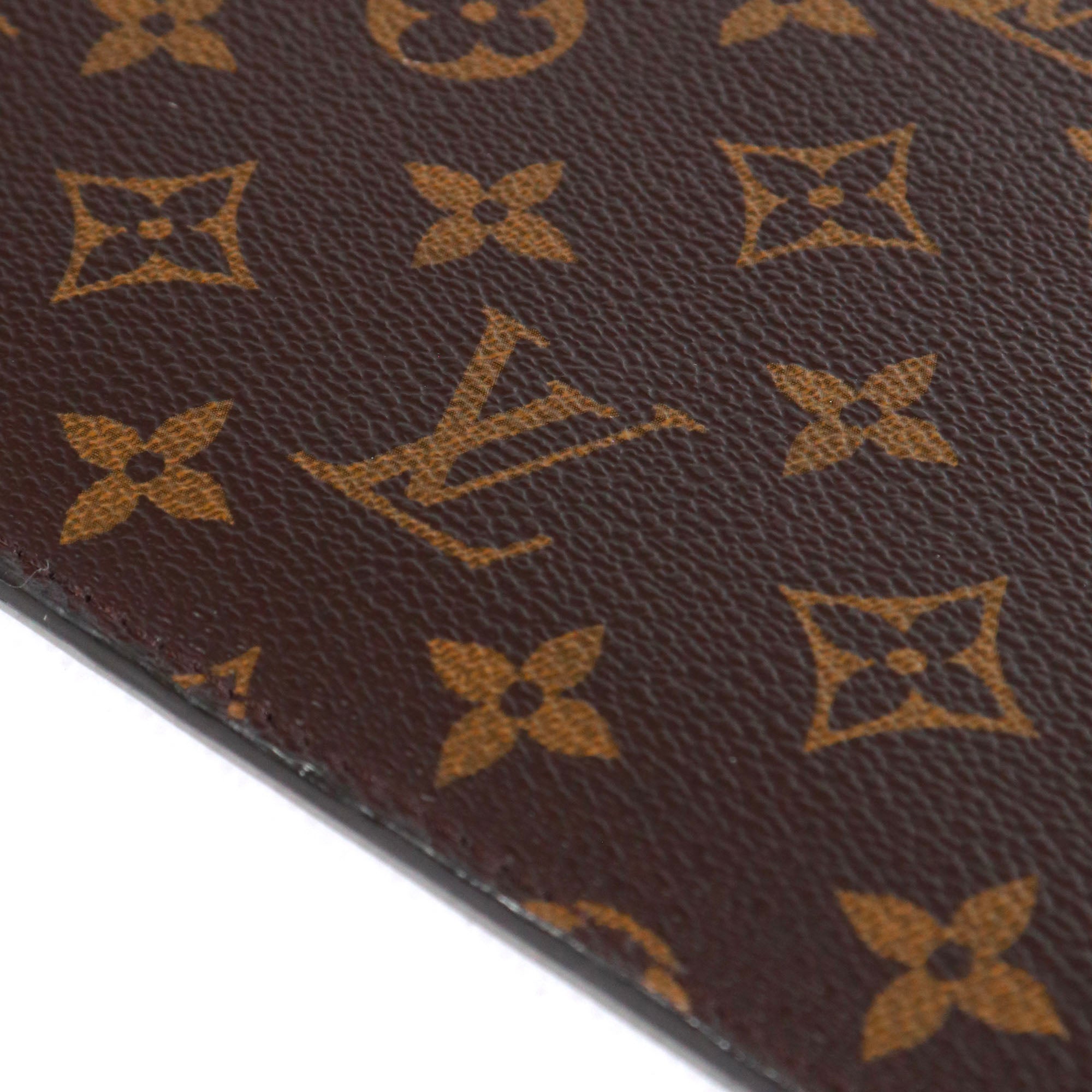 LOUIS VUITTON - Pochette Neverfull Louis Vuitton en toile monogrammée