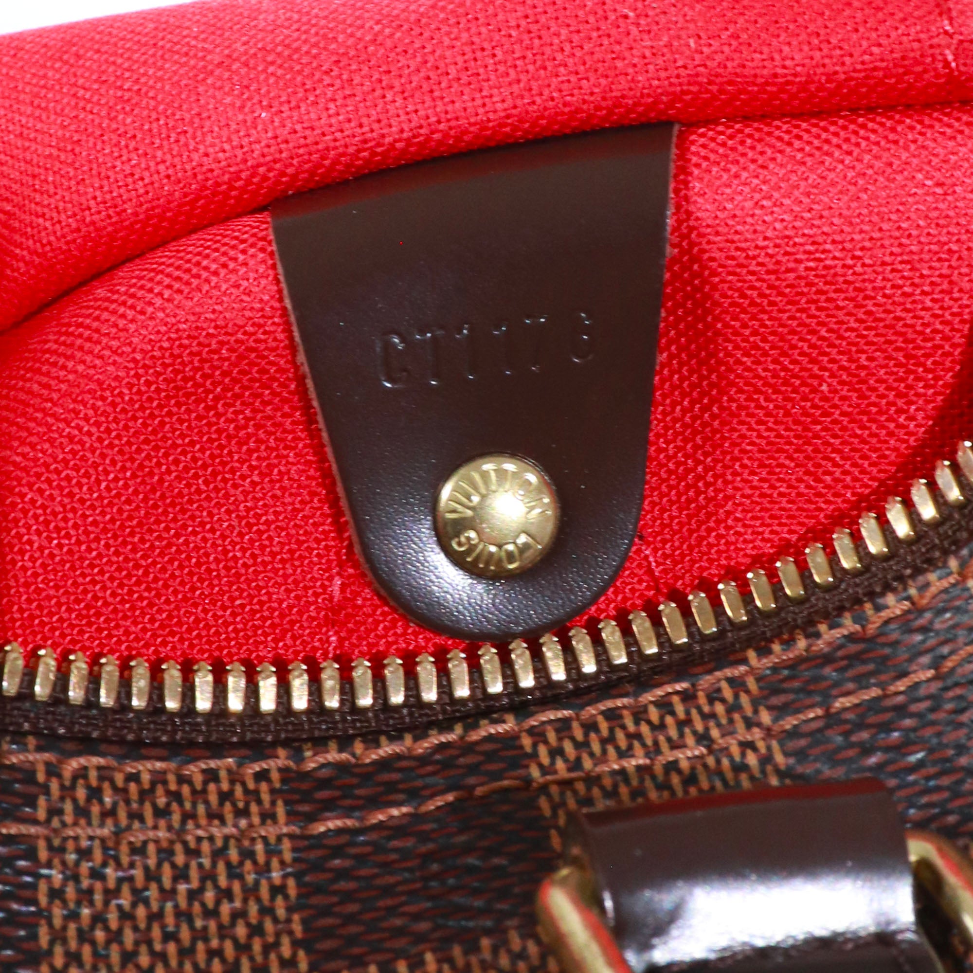 LOUIS VUITTON - Sac à bandoulière Speedy 25 Louis Vuitton en toile Damier Ébène