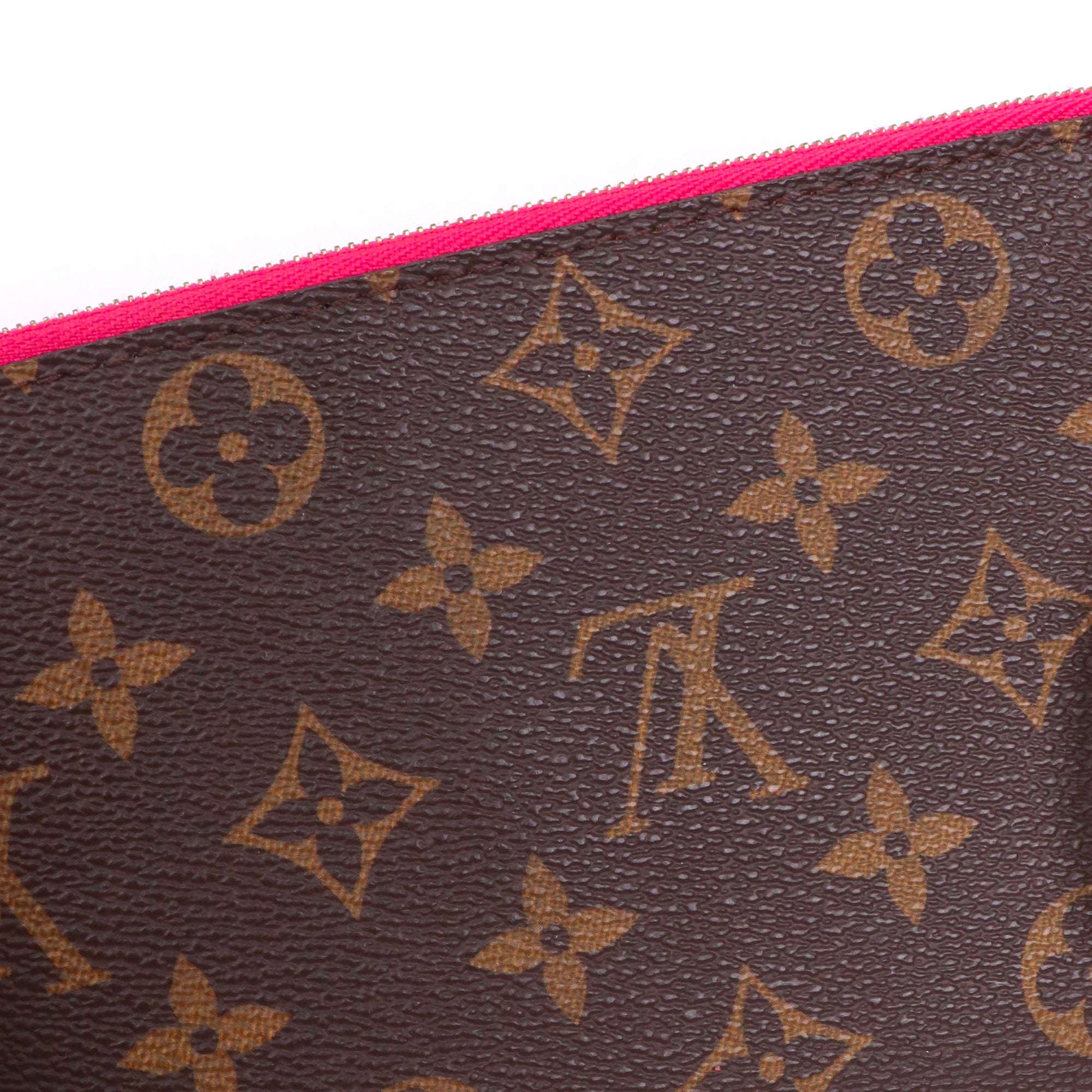 LOUIS VUITTON - Pochette Neverfull Louis Vuitton en toile monogrammée