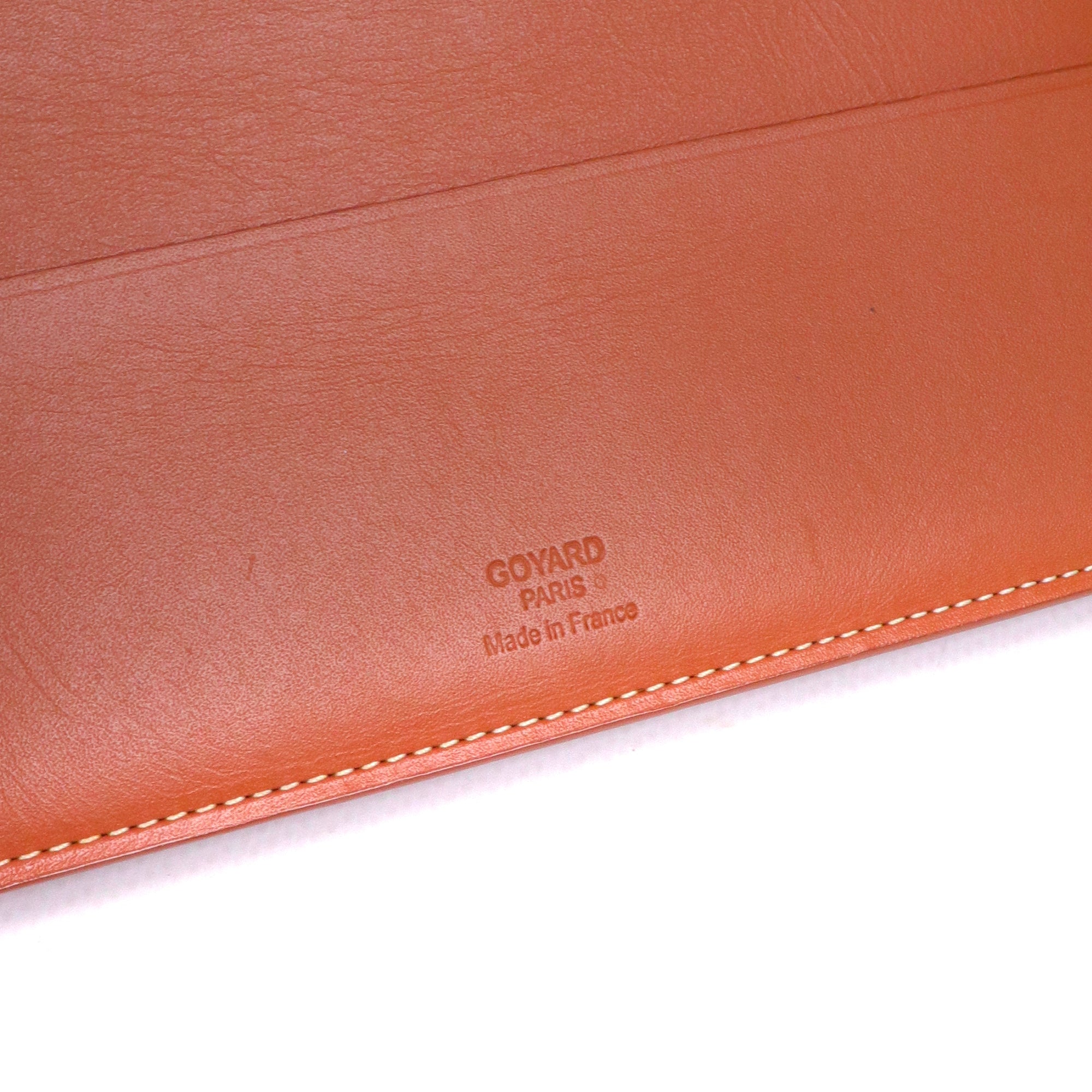 GOYARD - Portefeuille Richelieu Goyard en toile enduite monogrammée