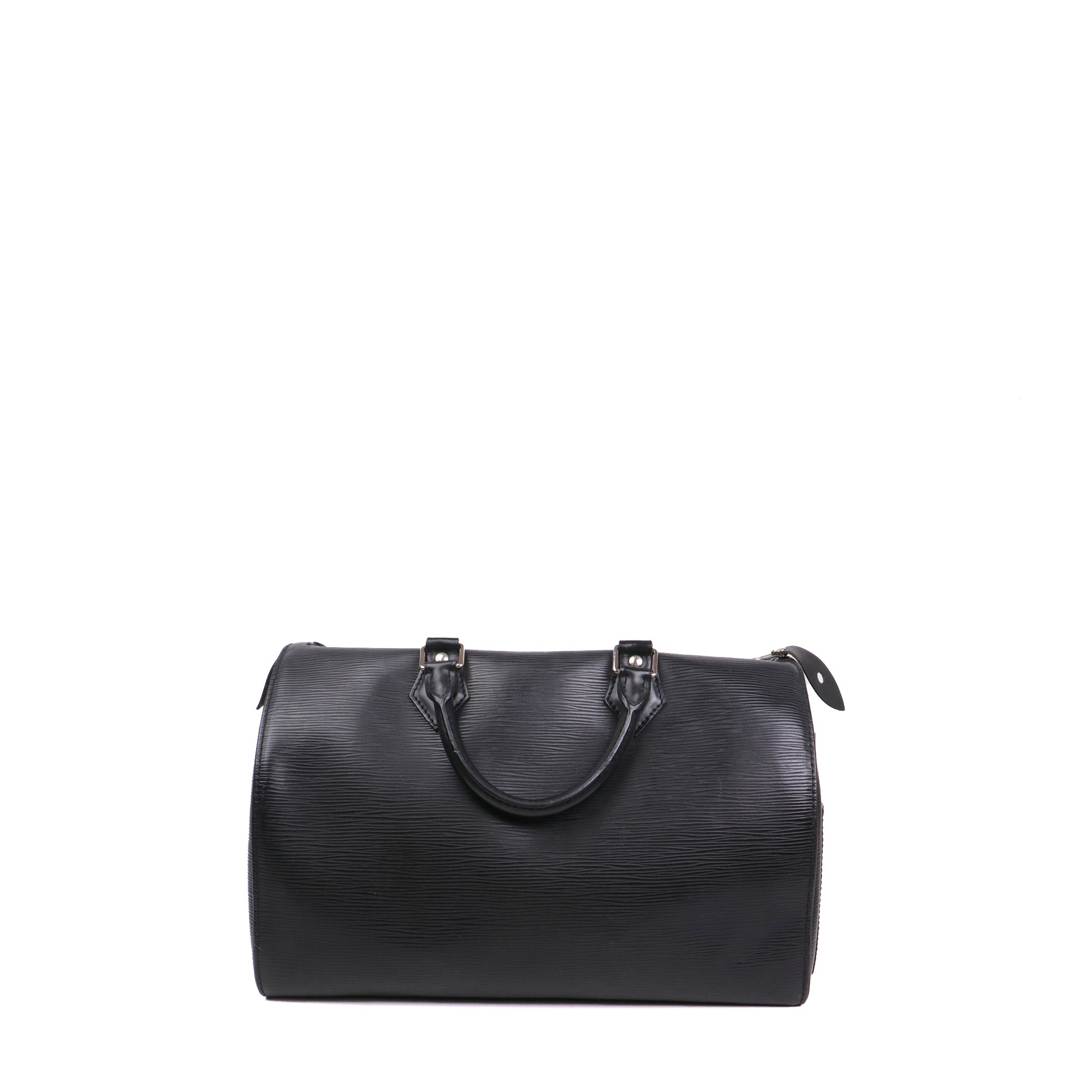LOUIS VUITTON - Louis Vuitton Speedy 35 shoulder bag in Damier Ébène canvas