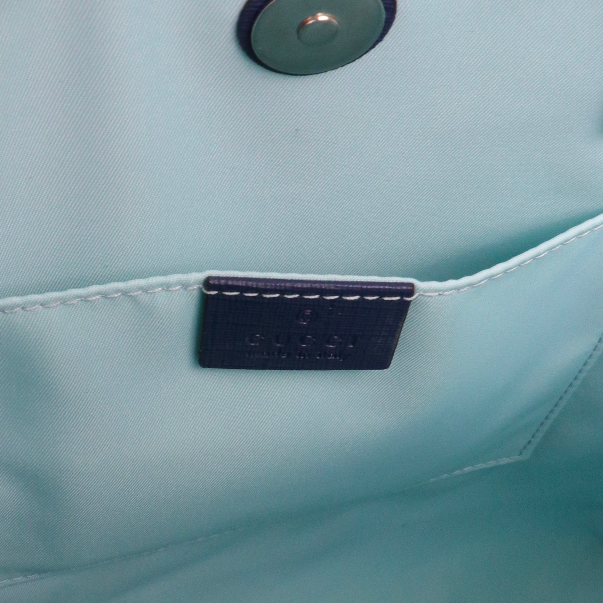 GUCCI - Gucci Soho tote bag in silver grained leather 