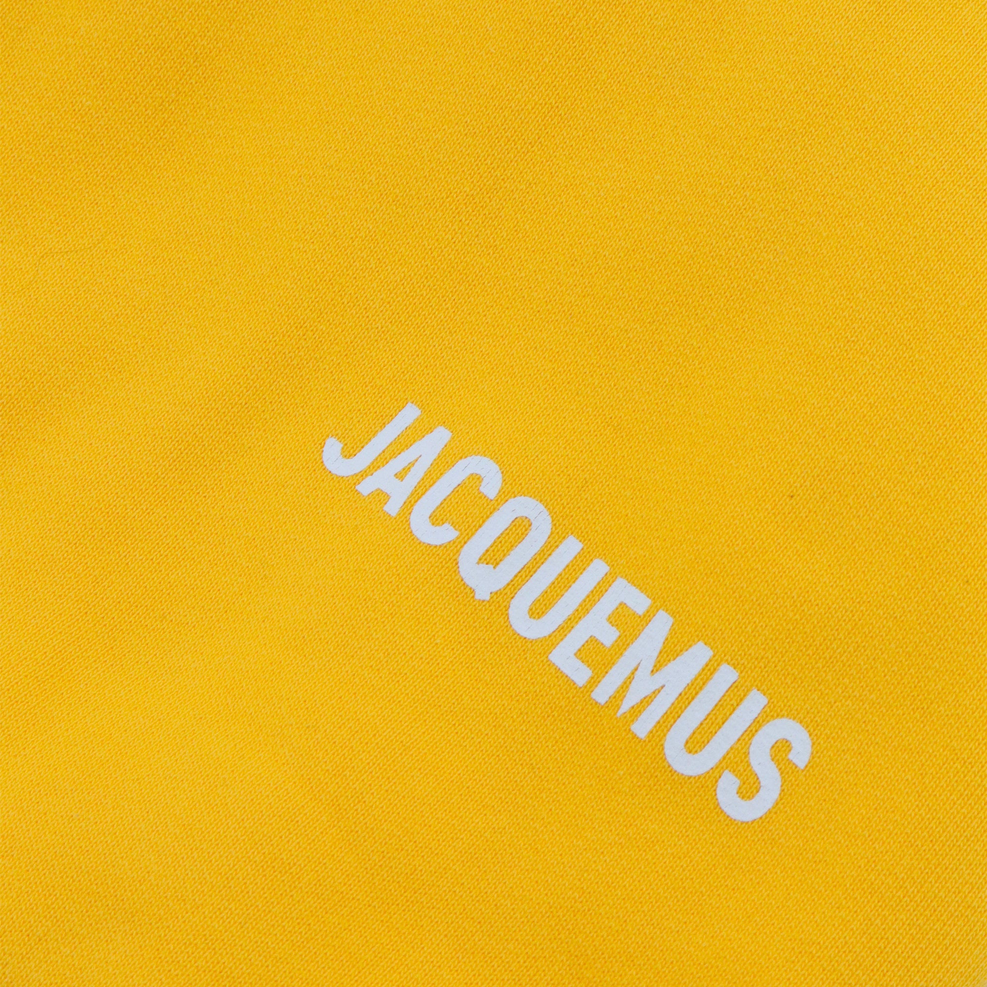 JACQUEMUS - Le Sweatshirt à capuche Jacquemus en coton jaune (XL)